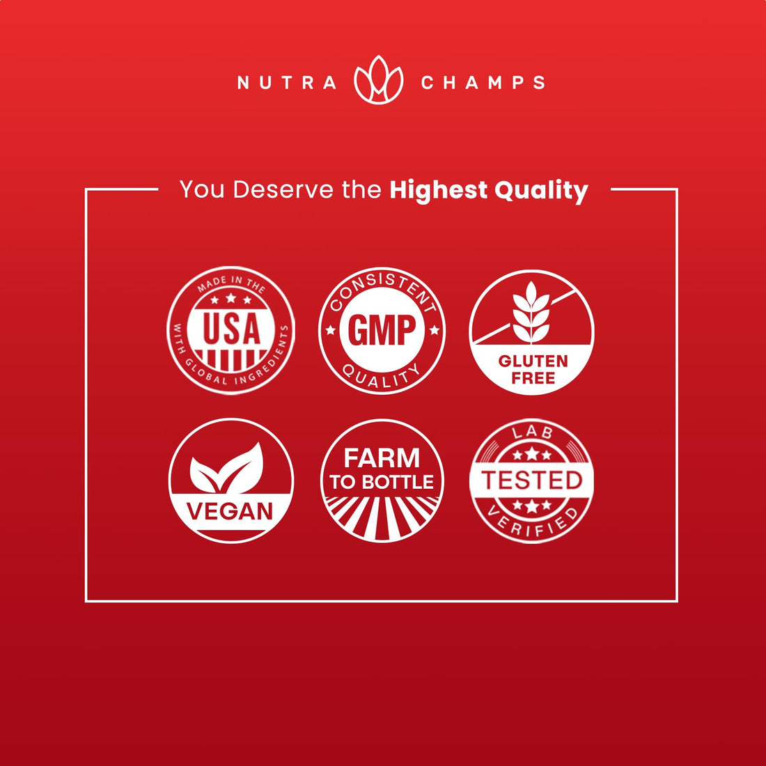 NutraChamps Korean Red Panax Ginseng Capsules | Extra Strength Ginsenosides for Energy, Focus, Performance, Vitality & Immune Support NutraChamps buy supplements canada