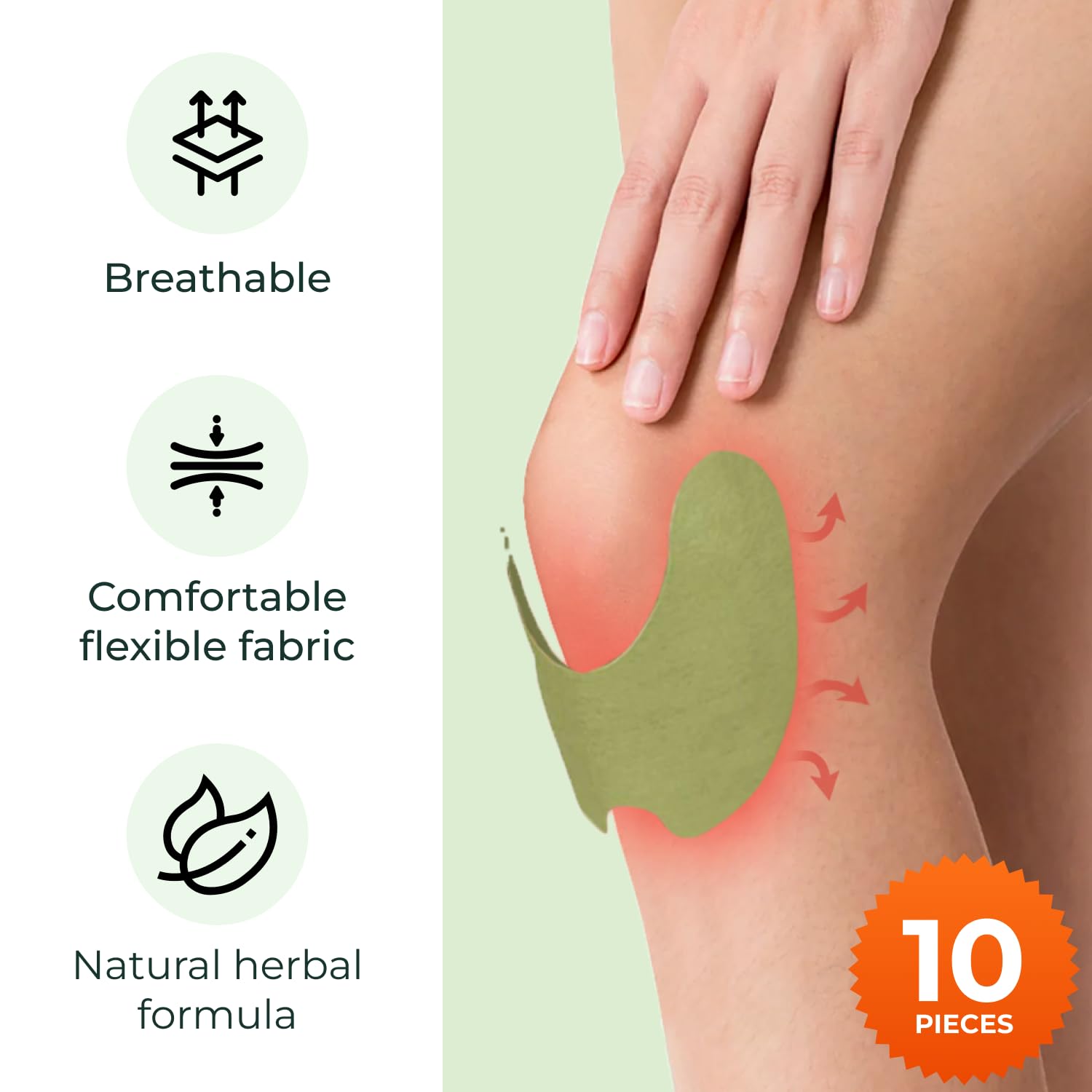 Wellnee Knee & Joint Wellness Bundle – Herbal Patches (10 pcs) & Support Capsules (90 servings) Wellnee buy supplements canada