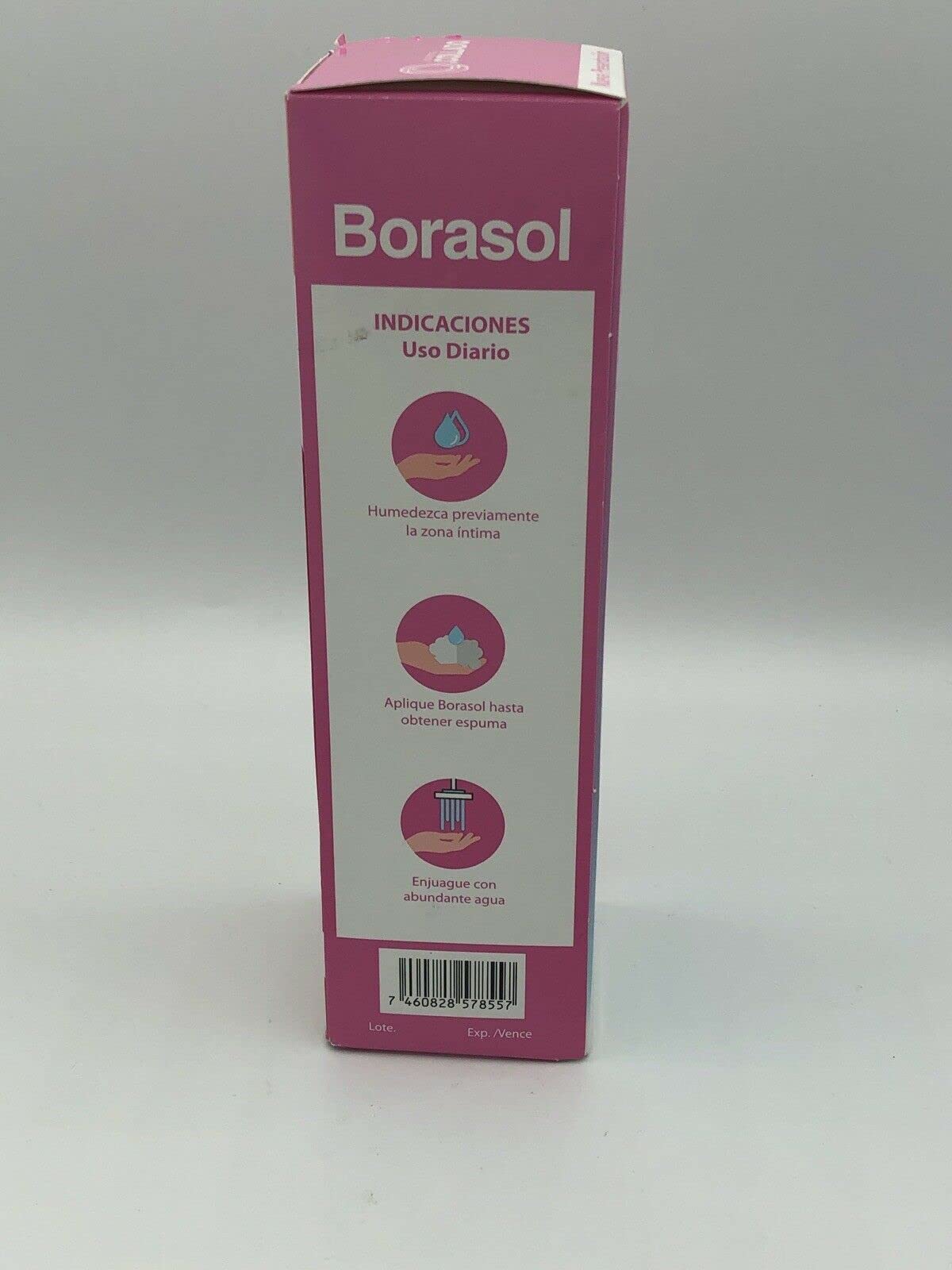 JEANNETTE Borasol Liquid Antiseptic Refreshing Femenine Wash 8 FL. Oz. (240ml) JEANNETTE buy supplements canada