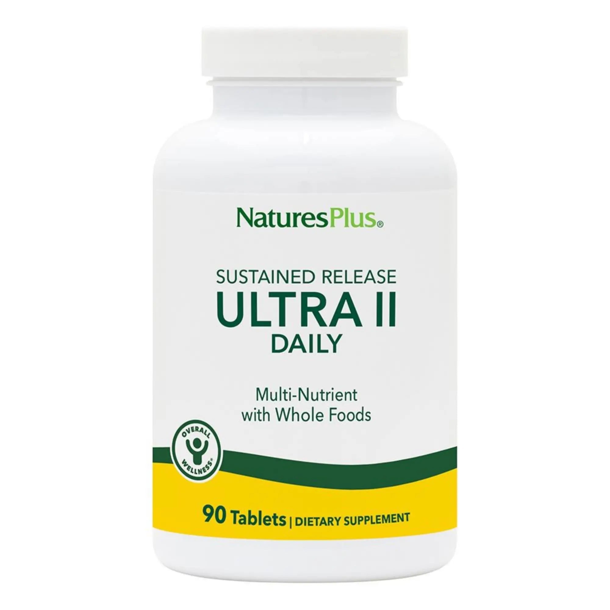 NaturesPlus Ultra II Daily - 90 Tablets - Multivitamin with Whole Foods for Overall Well-Being - Supports Energy & Immune Health NaturesPlus buy supplements canada