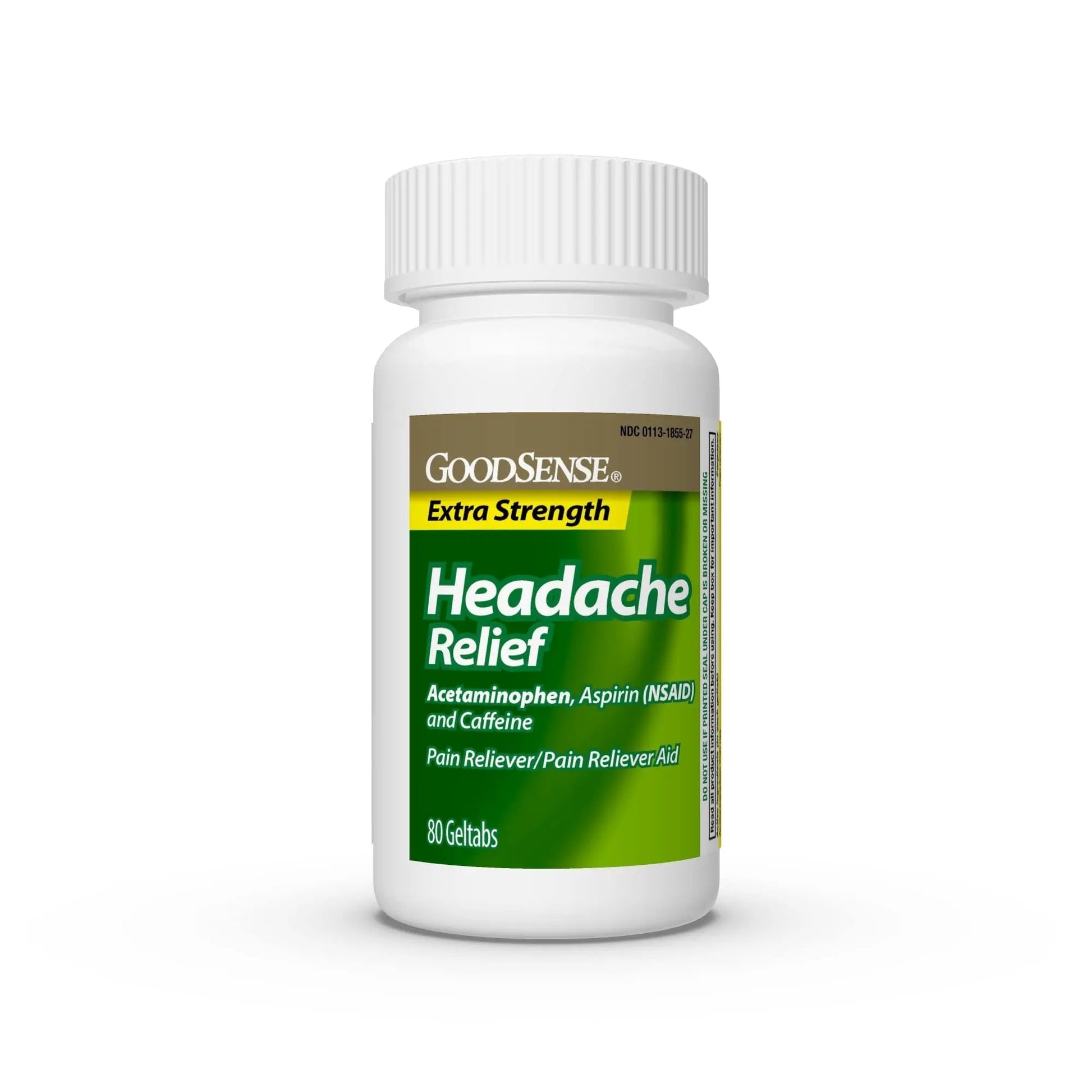 GoodSense Extra Strength Headache Relief Geltabs, Acetaminophen, Aspirin (NSAID) and Caffeine, 80 Count GoodSense buy supplements canada