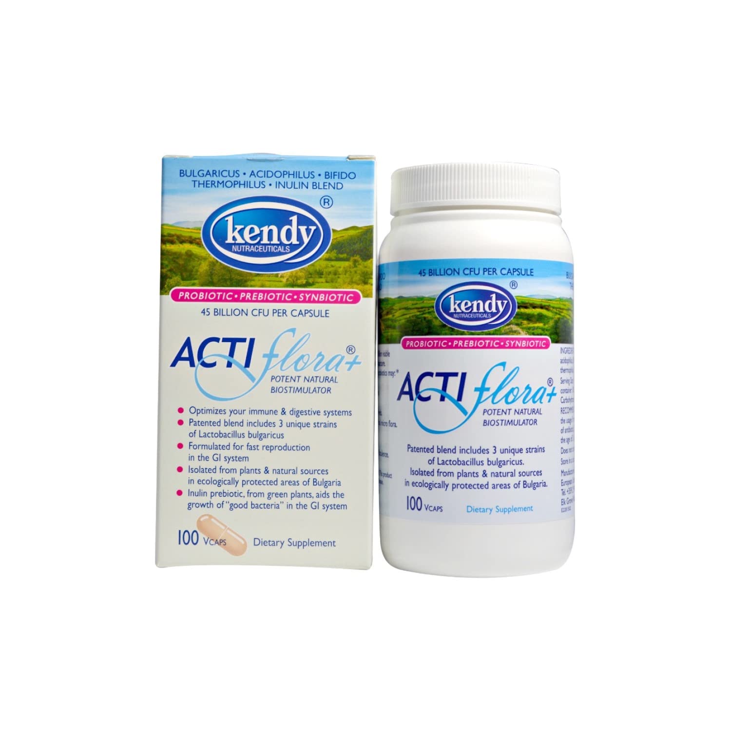 Kendy USA, Actiflora+, Potent Natural Biostimulator, 100 Veggie Caps Kendy buy supplements canada