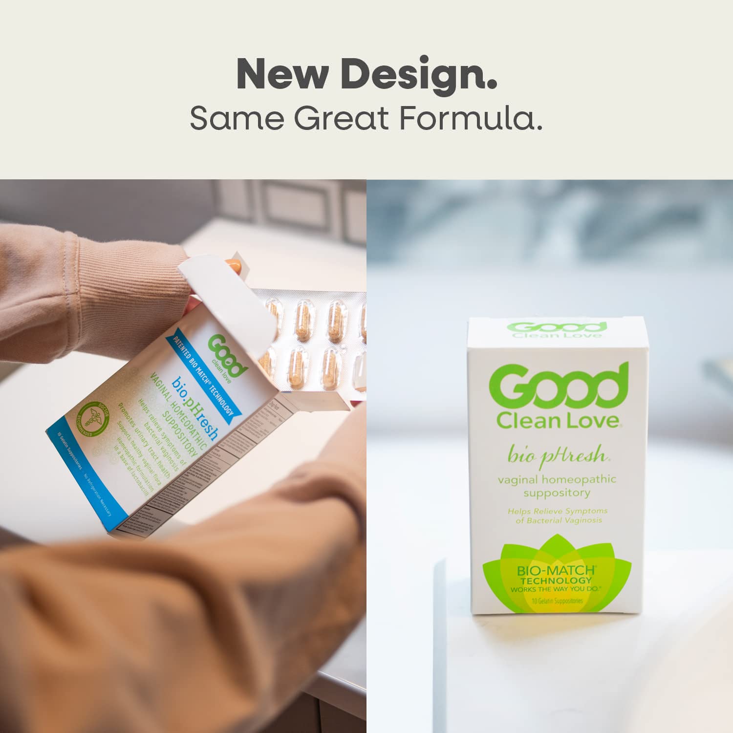 Good Clean Love BiopHresh Vaginal Homeopathic Suppository, Bacterial Vaginosis Treatment for Women Good Clean Love buy supplements canada
