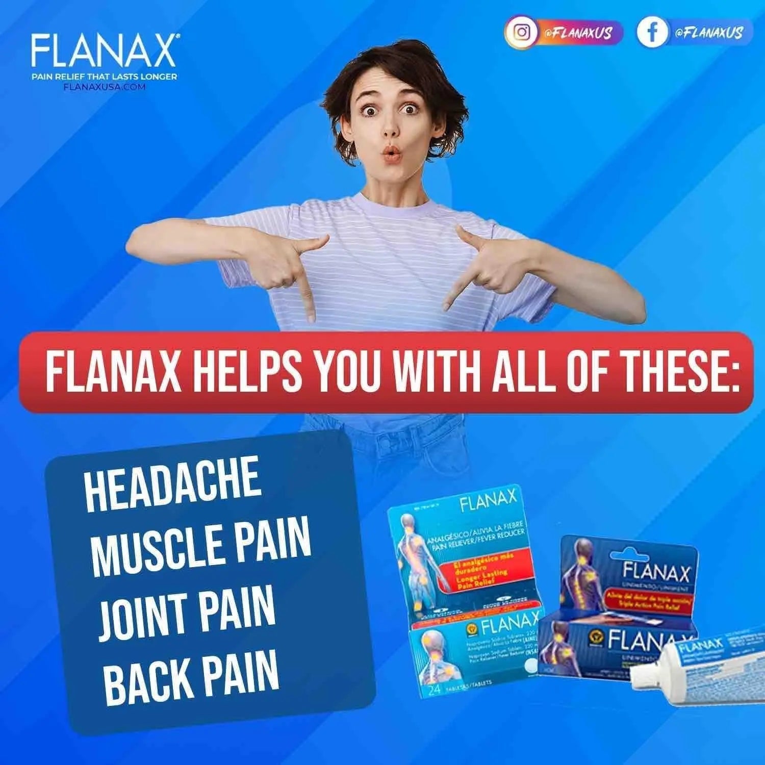 Flanax Dual-Action Pain Relief Kit Flanax buy supplements canada