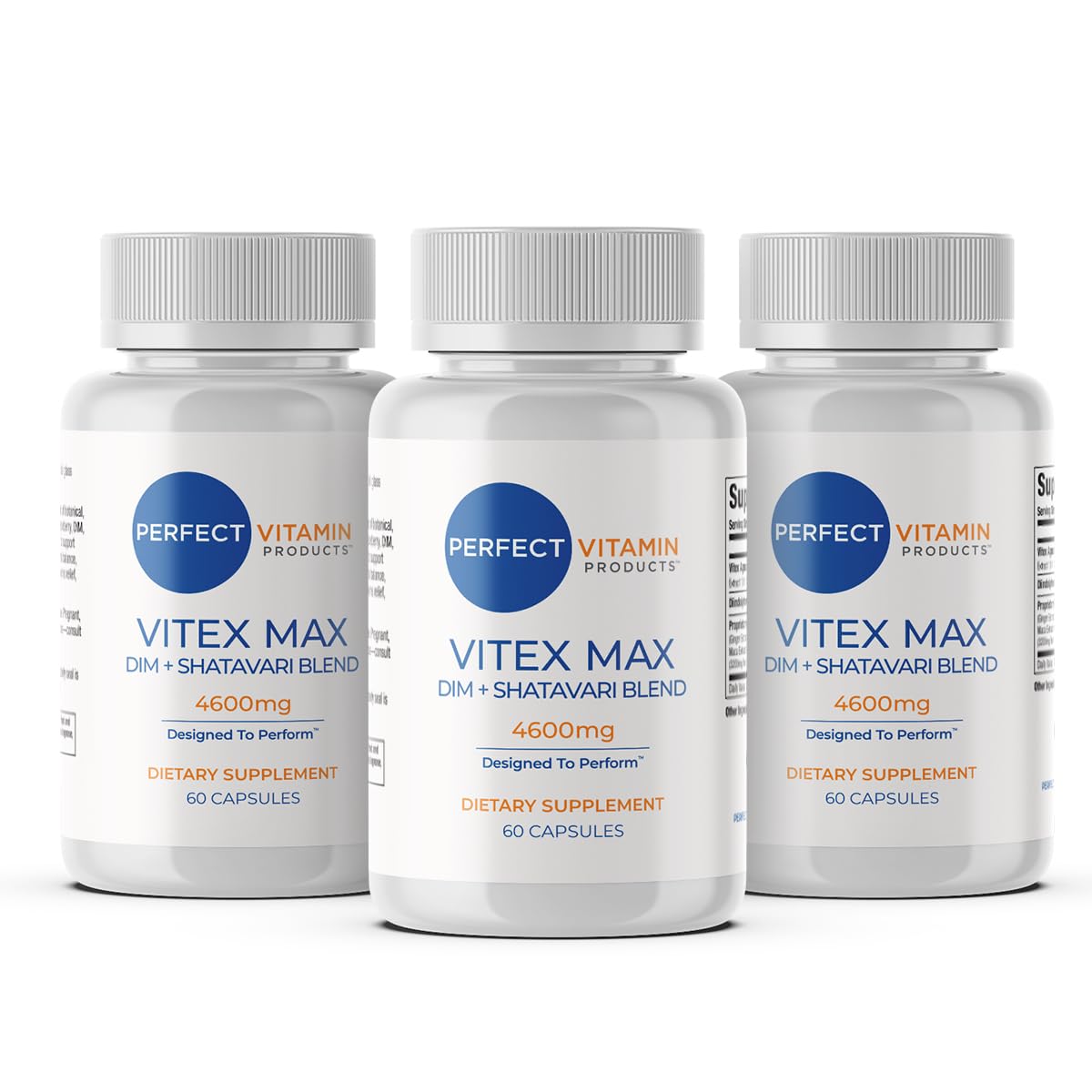 Perfect Vitamin Products Vitex Max DIM + Shatavari – Hormone Balance & Menopause Support for Women – Vegan Blend with Adaptogens for Mood, Cycle & Stress Relief – 4600mg (3-Pack) Perfect Vitamin Products buy supplements canada
