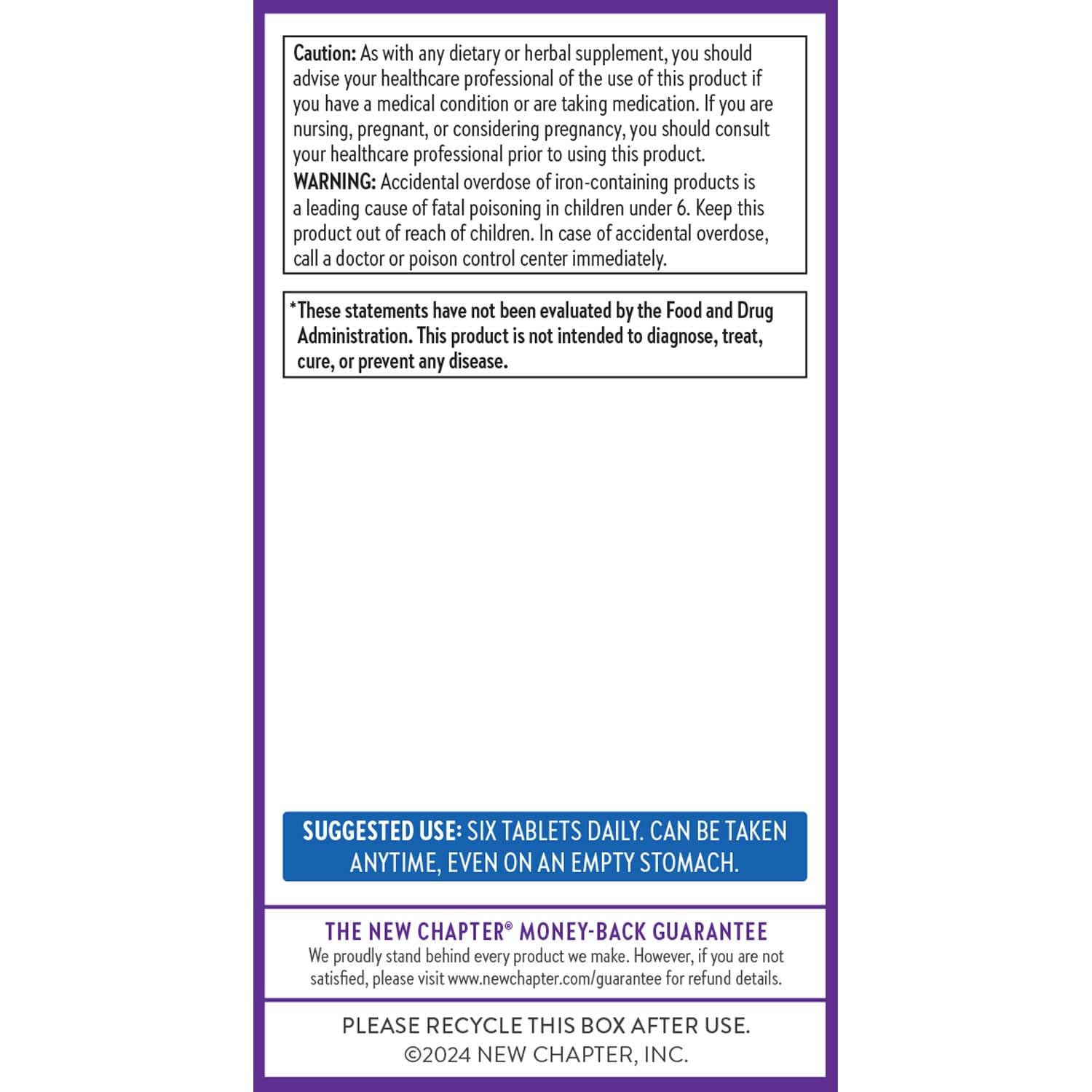 New Chapter Tiny Tabs Multivitamin with 20+ Nutrients for Immune, Cellular Energy & Stress Support, Including Vitamin D3 + B Vitamins, 192 Count New Chapter buy supplements canada