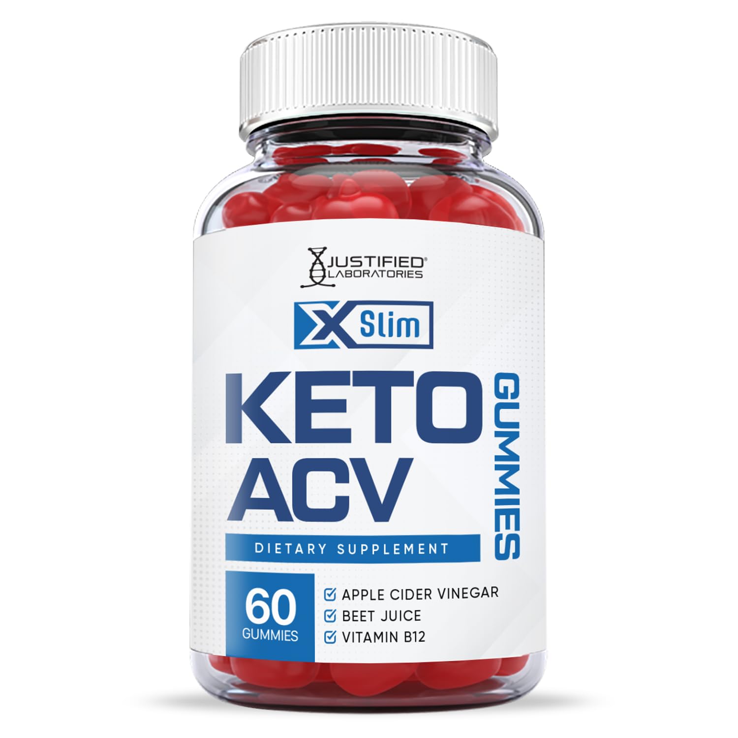 Justified Laboratories (3 Pack X Slim Keto ACV Gummies 1000MG Xslim Vegan Non GMO Justified Laboratories buy supplements canada