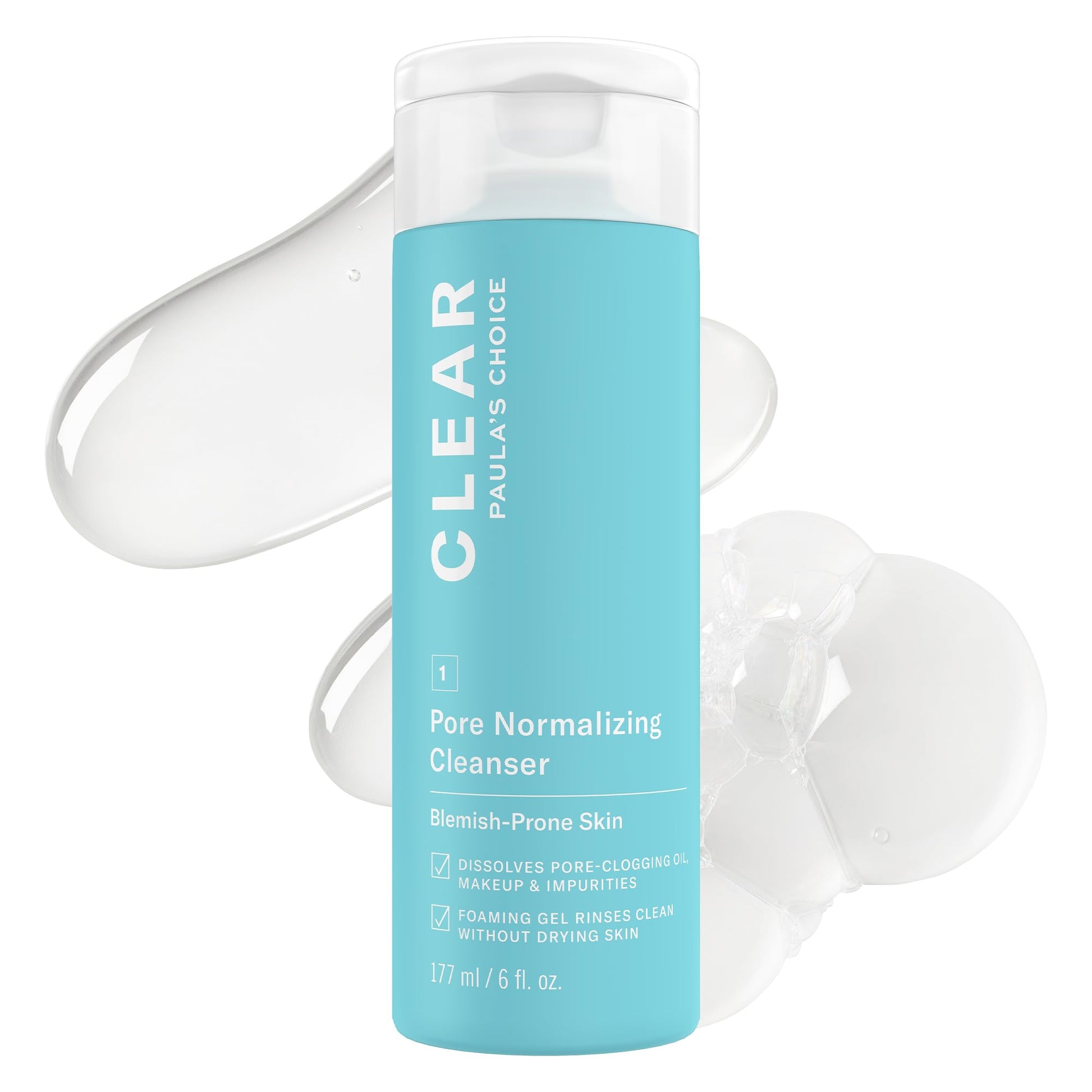 Paula's Choice CLEAR Pore Normalizing Facial Cleanser, Acne Daily Face Wash, Salicylic Acid Face Cleanser for Clogged & Enlarged Pores Paula's Choice buy supplements canada