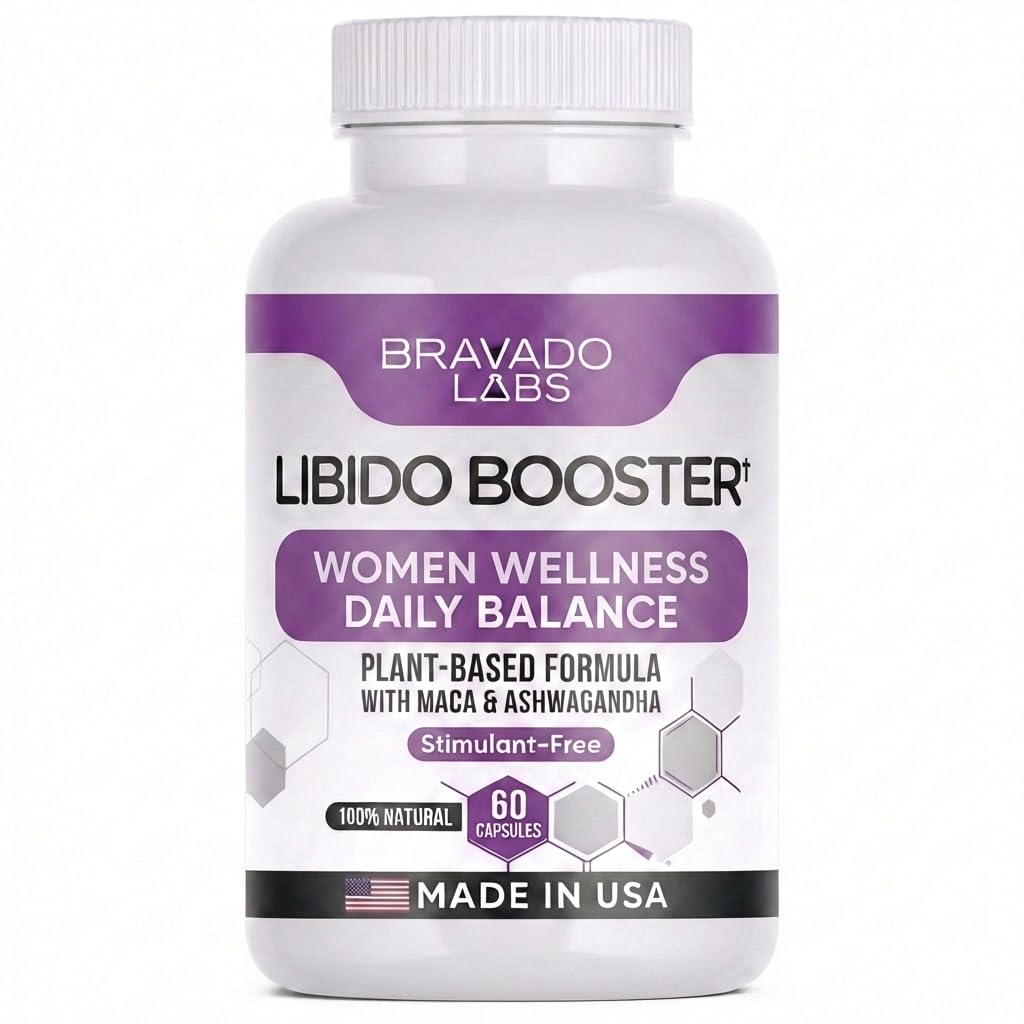 Female Libido Booster for Women – Advanced Women’s Intimacy & Confidence Support – Plant-Based Herbal Blend with Maca, Ginseng & L-Arginine – Made in USA – 60 Capsules Bravado Labs buy supplements canada