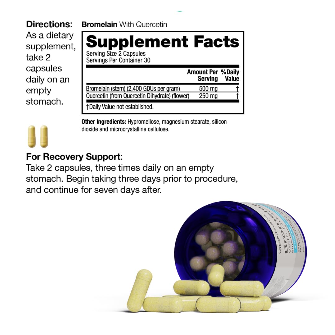 VitaMedica | Ultimate Recovery Bundle | Surgery Prep | Wound Healing | Supplements | Arnica K Oxide Cream | Hot Cold Packs | 30 Day Supply | Arnica Montana | Bromelain | Vitamin A | B Complex VitaMedica buy supplements canada