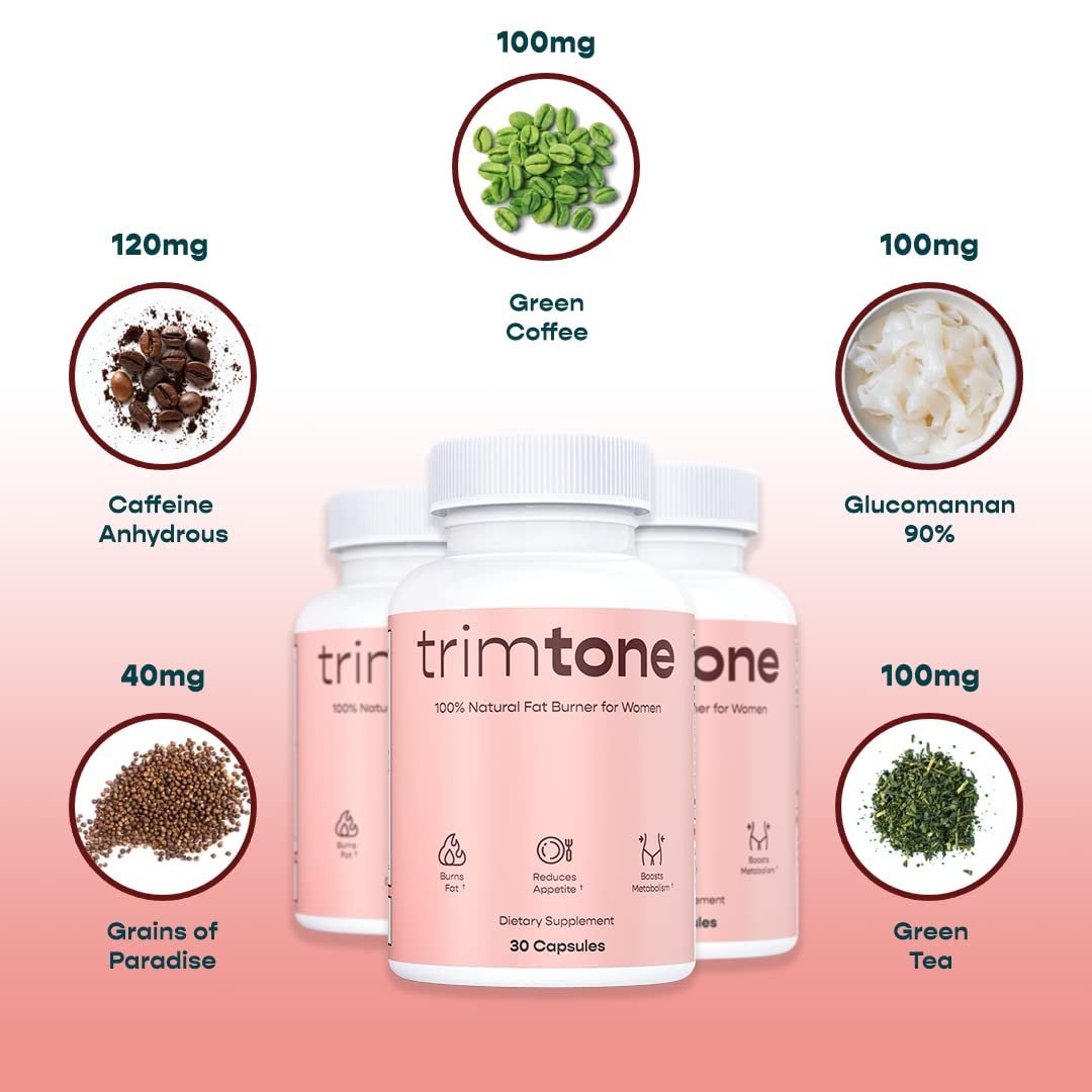 Trimtone Pills, 100% Natural Weight Management Formula for Women, Mood & Energy Trimtone buy supplements canada