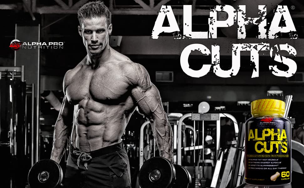 ALPHA CUTS Capsules Fat Burner Thermogenic Men Women Pre Cardio Workout Weight Loss ALPHA CUTS buy supplements canada