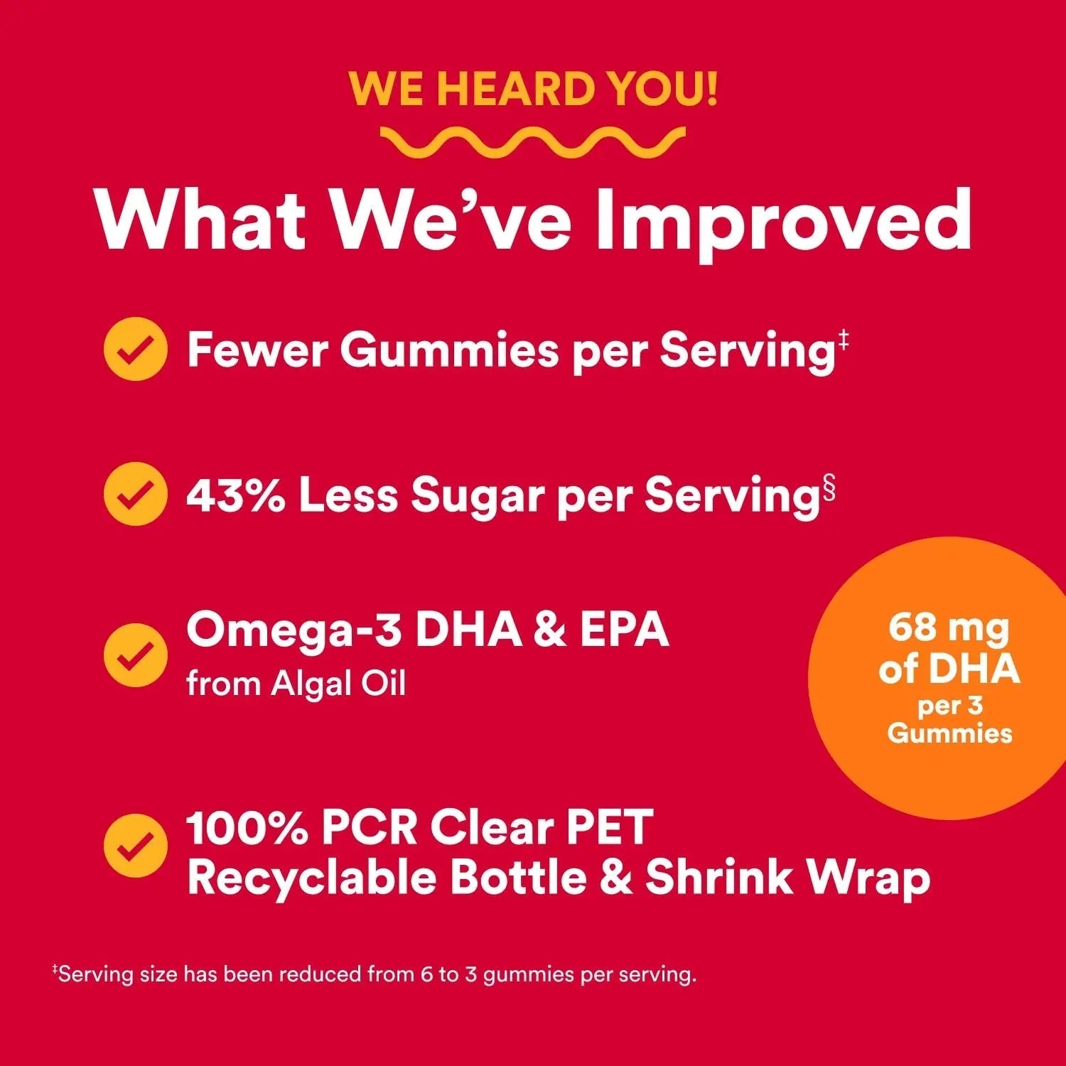 SmartyPants Multivitamin for Men & Women - Improved Formula: Multivitamin Gummies with Omega 3 (DHA/EPA) SmartyPants buy supplements canada