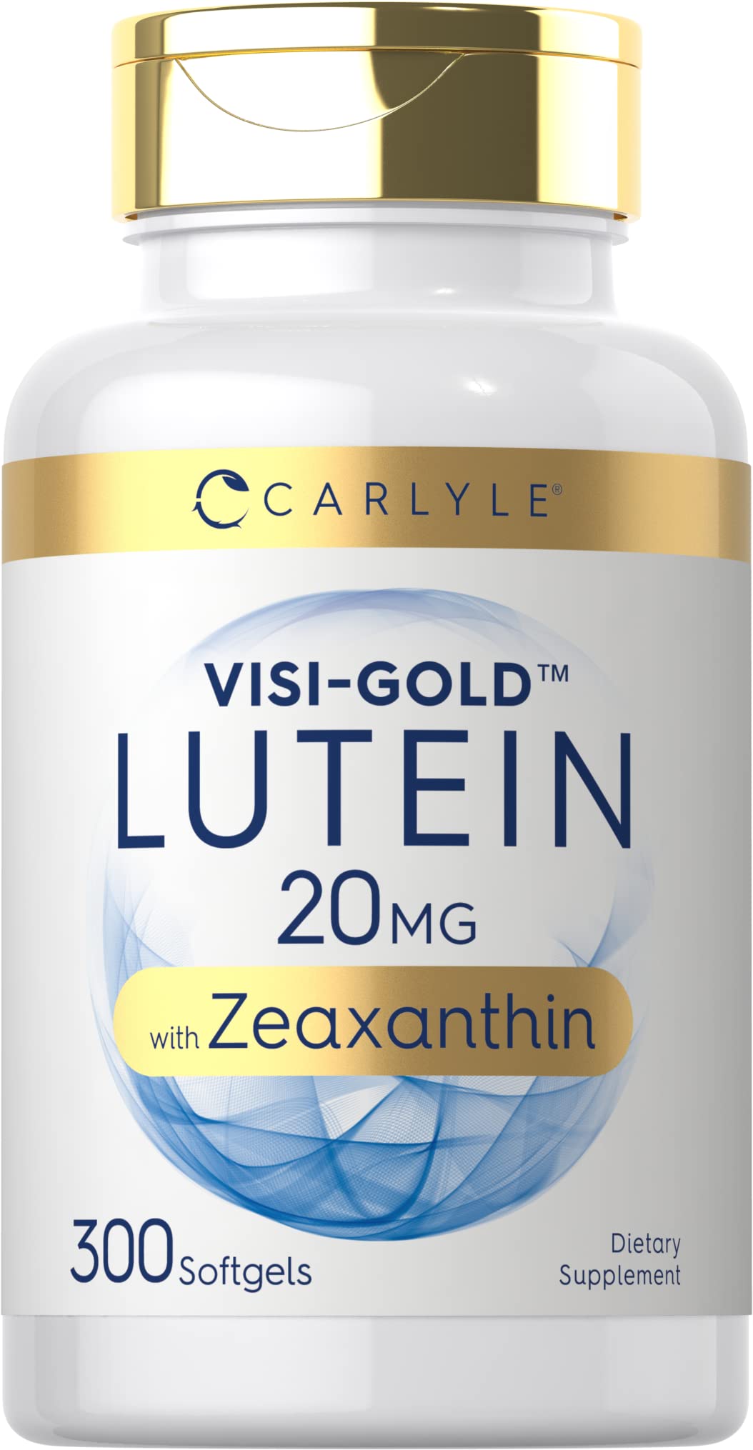 Carlyle Lutein and Zeaxanthin 20mg | 300 Softgels | Eye Health Vitamins | Non-GMO & Gluten Free Supplement Carlyle buy supplements canada