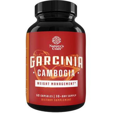 95% HCA Pure Garcinia Cambogia Extract - Blocks Carb Absorption - Suppresses Appetite Natures Craft buy supplements canada