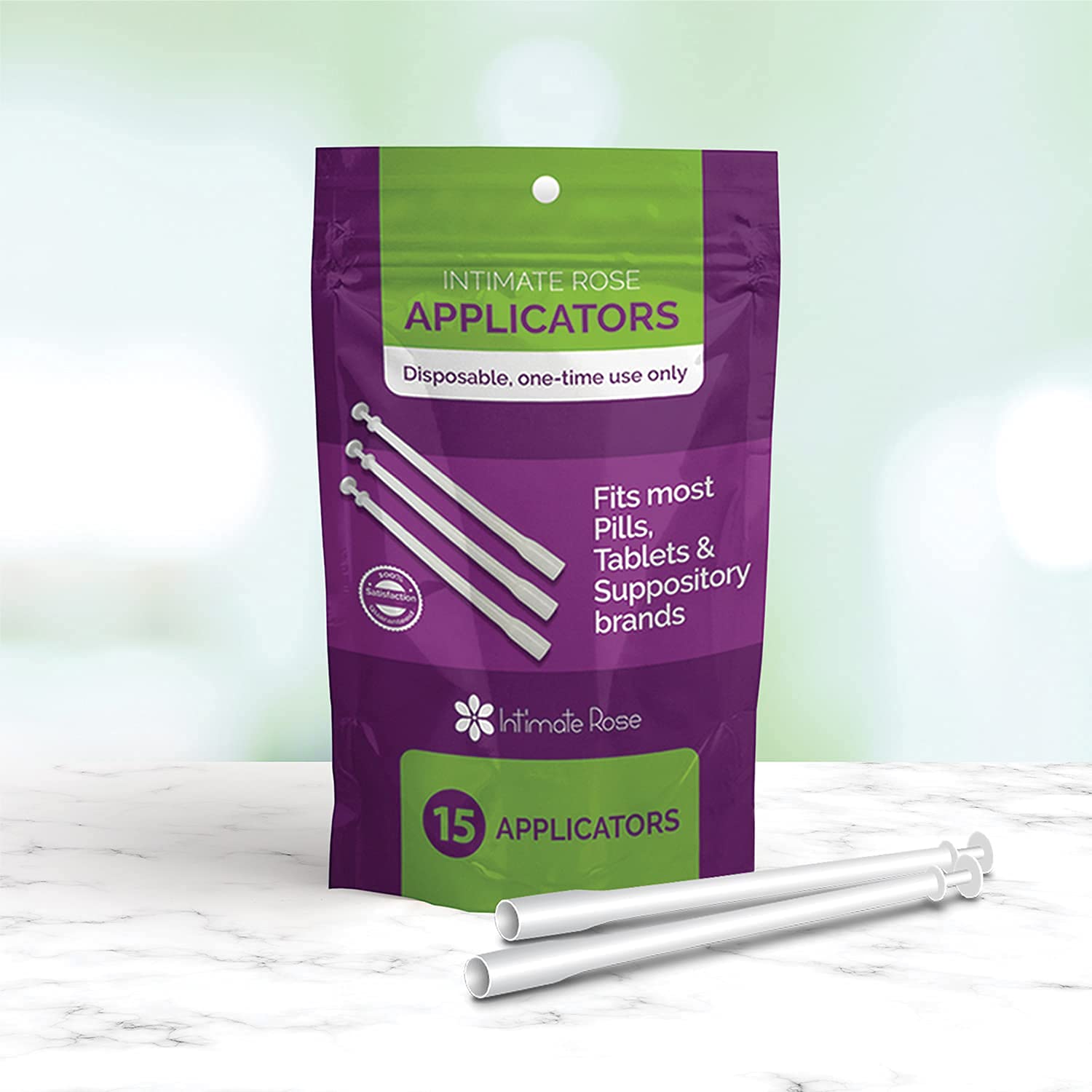 Intimate Rose 15 Count Vaginal Suppository Applicator - Fits Most Boric Acid Suppositories & Vaginal Suppository - Individually Wrapped Suppository Applicators from Intimate Rose buy supplements canada