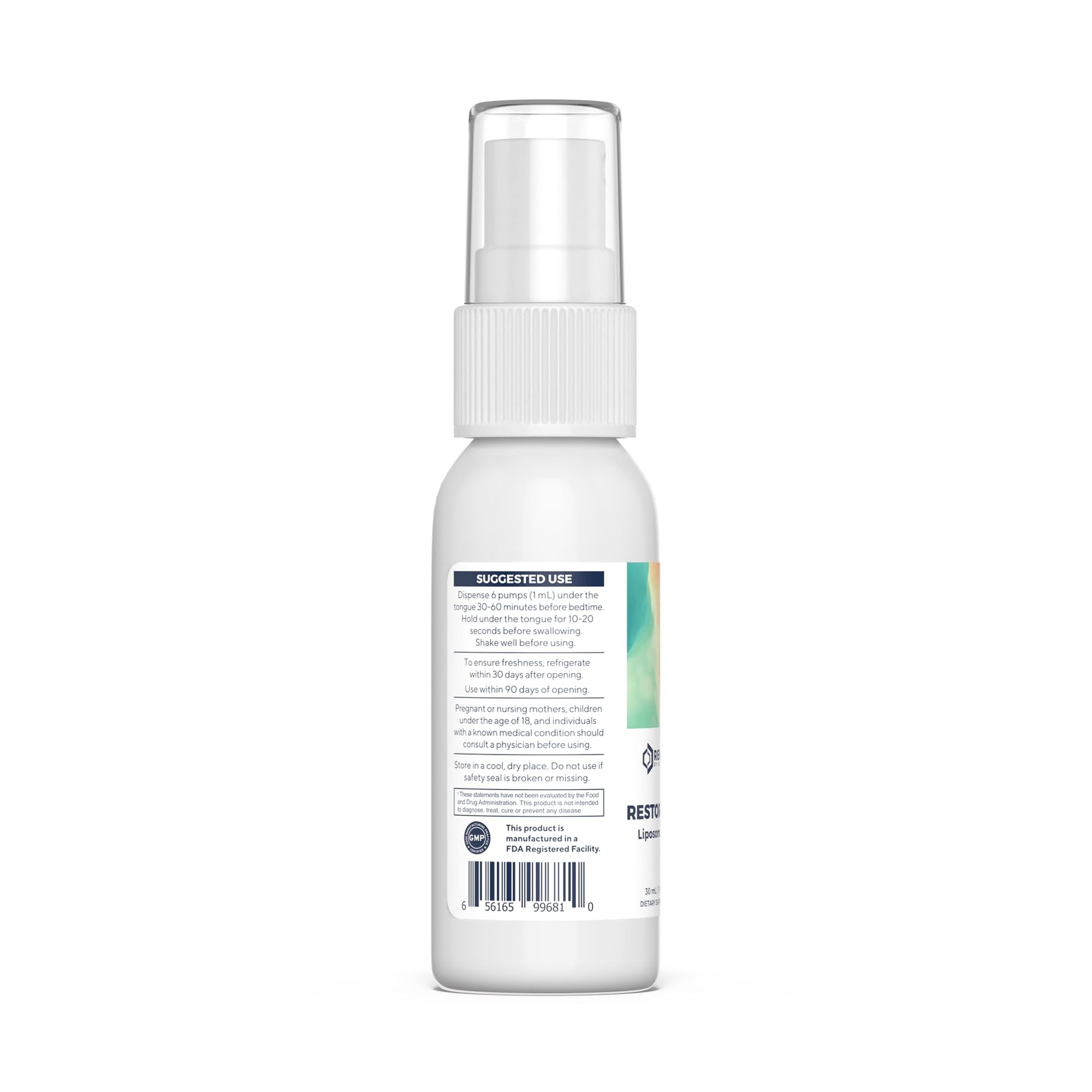 Renue By Science Restore PM | Liposomal Melatonin GABA Supplement Spray | 30ml Spray with Melatonin Glutathione & GABA 10mg - Sleep Aid Melatonin | Non-GMO | Made in The USA & Third Party Tested Renue By Science buy supplements canada