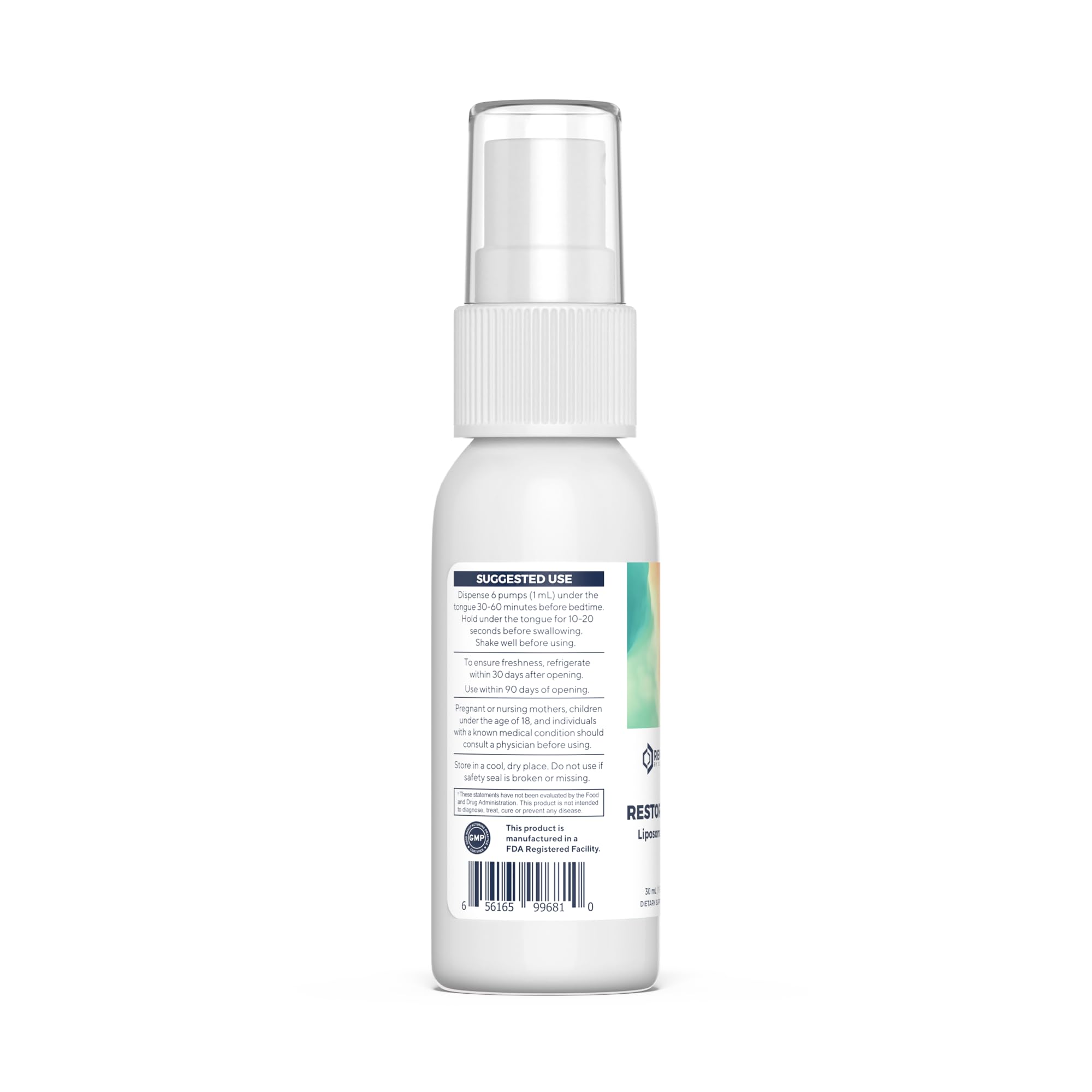 Renue By Science Restore PM | Liposomal Melatonin GABA Supplement Spray | 30ml Spray with Melatonin Glutathione & GABA 10mg - Sleep Aid Melatonin | Non-GMO | Made in The USA & Third Party Tested Renue By Science buy supplements canada