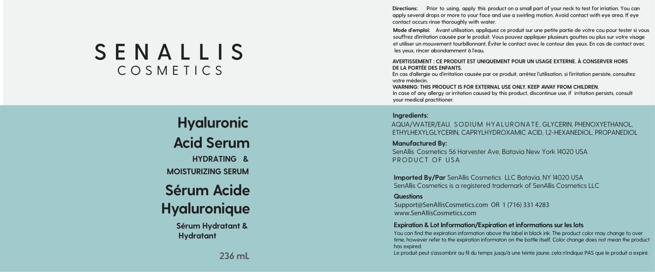 Hyaluronic Acid Serum 8 fl oz And 2 fl oz, Made From Pure Hyaluronic Acid, Anti Aging/Wrinkle, Ultra-Hydrating Moisturizer SenAllis Cosmetics buy supplements canada