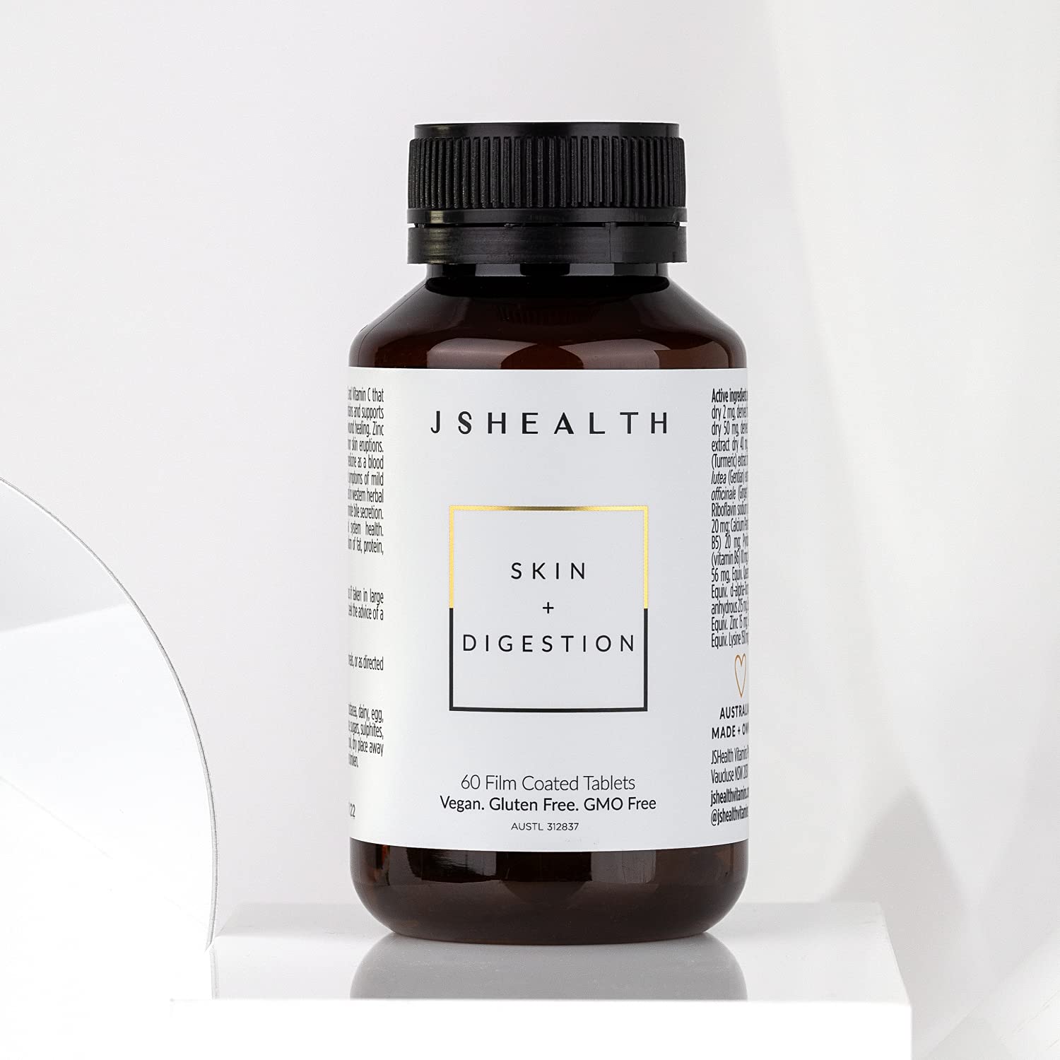 JSHealth Vitamins Skin and Digestion Formula | Skin Supplement with Zinc | Burdock JSHealth buy supplements canada