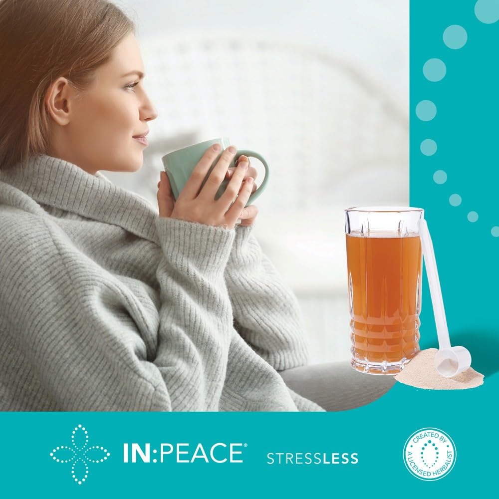 In:TotalWellness IN:Peace Herbal Calming Formula. 20 Serving Pouch, Wild Berry Flavor. 9 Herb Antioxidant + Adaptogen Blend. Clinically Proven Ingredients. Crafted by a Licensed Herbalist INTotalWellness buy supplements canada