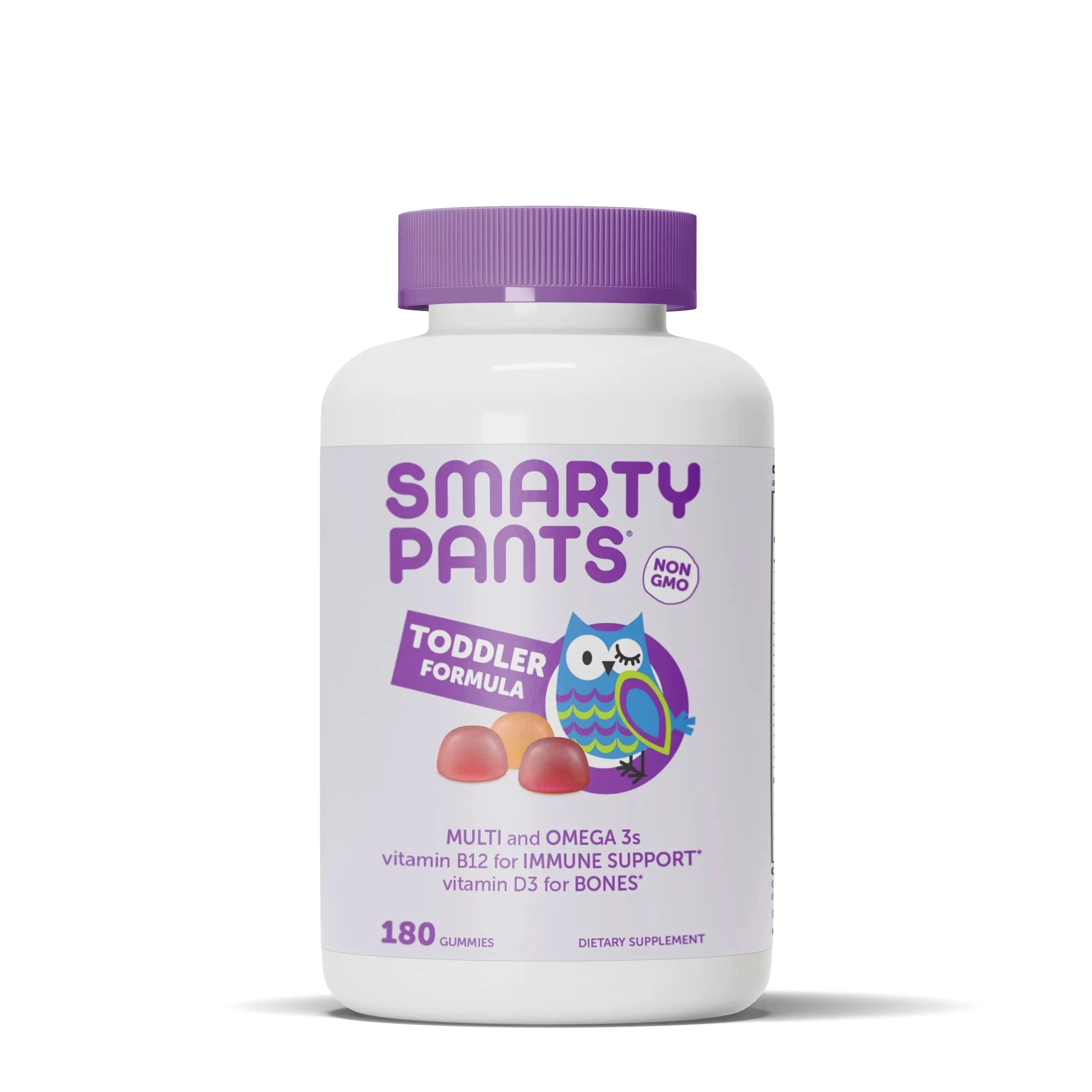SmartyPants Toddler Multivitamin Gummies: Omega 3 Fish Oil (EPA/DHA), Vitamin D3, C, Vitamin B12, B6 & Organic Kids Multivitamin Gummies: Probiotics, Omega 3 (ALA), Vitamin D3, C, Vitamin B12 SmartyPants buy supplements canada