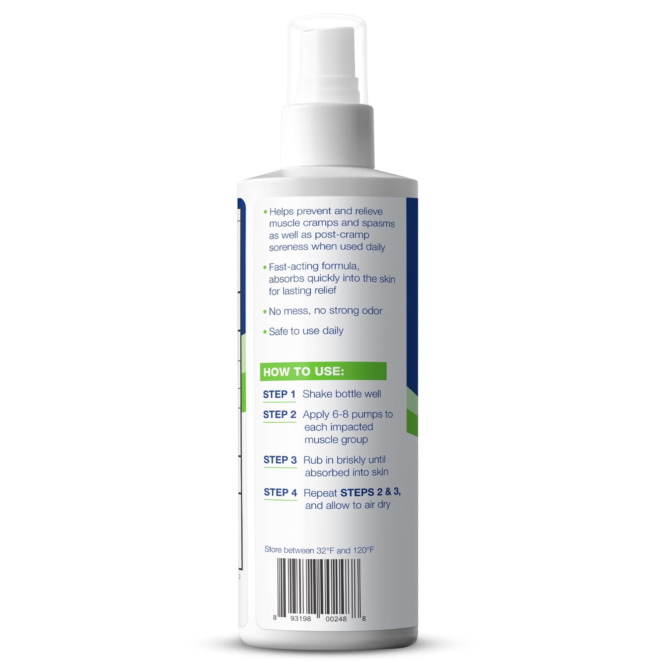 Theraworx Relief for Muscle Cramps Spray Fast-Acting Muscle Spasm, Leg Soreness with Magnesium Sulfate - 7.1 oz - 1 Count Theraworx buy supplements canada