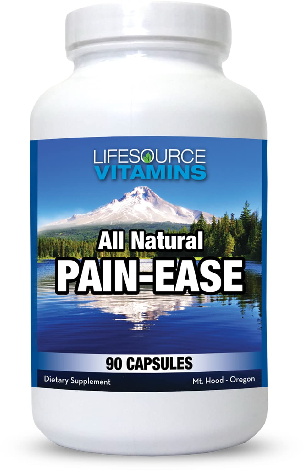 LifeSource Vitamins All Natural Pain Ease – 20 Synergistic Herbs and Enzymes That Naturally & Safely Support: Headaches & Migraines - Knees – Shoulders – Joints – Leg Pain – Tension LifeSource Vitamins buy supplements canada