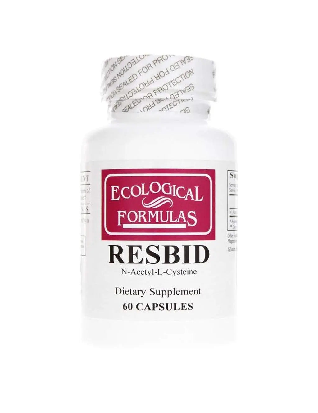 Ecological Formulas Resbid 500 Mg, White, 60 Count Ecological Formulas buy supplements canada