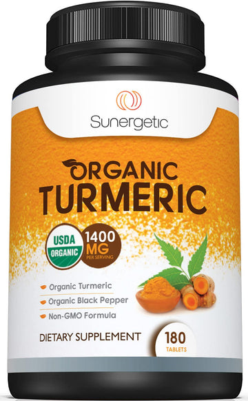 Sunergetic USDA Certified Organic Turmeric Supplement – Includes Organic Turmeric Sunergetic buy supplements canada