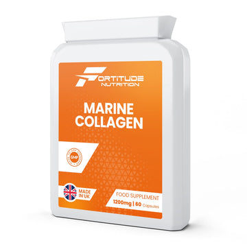 Marine Collagen Capsules | Hydrolyzed Marine Collagen with Vitamin C | High Strength Collagen Fortitude Nutrition buy supplements canada