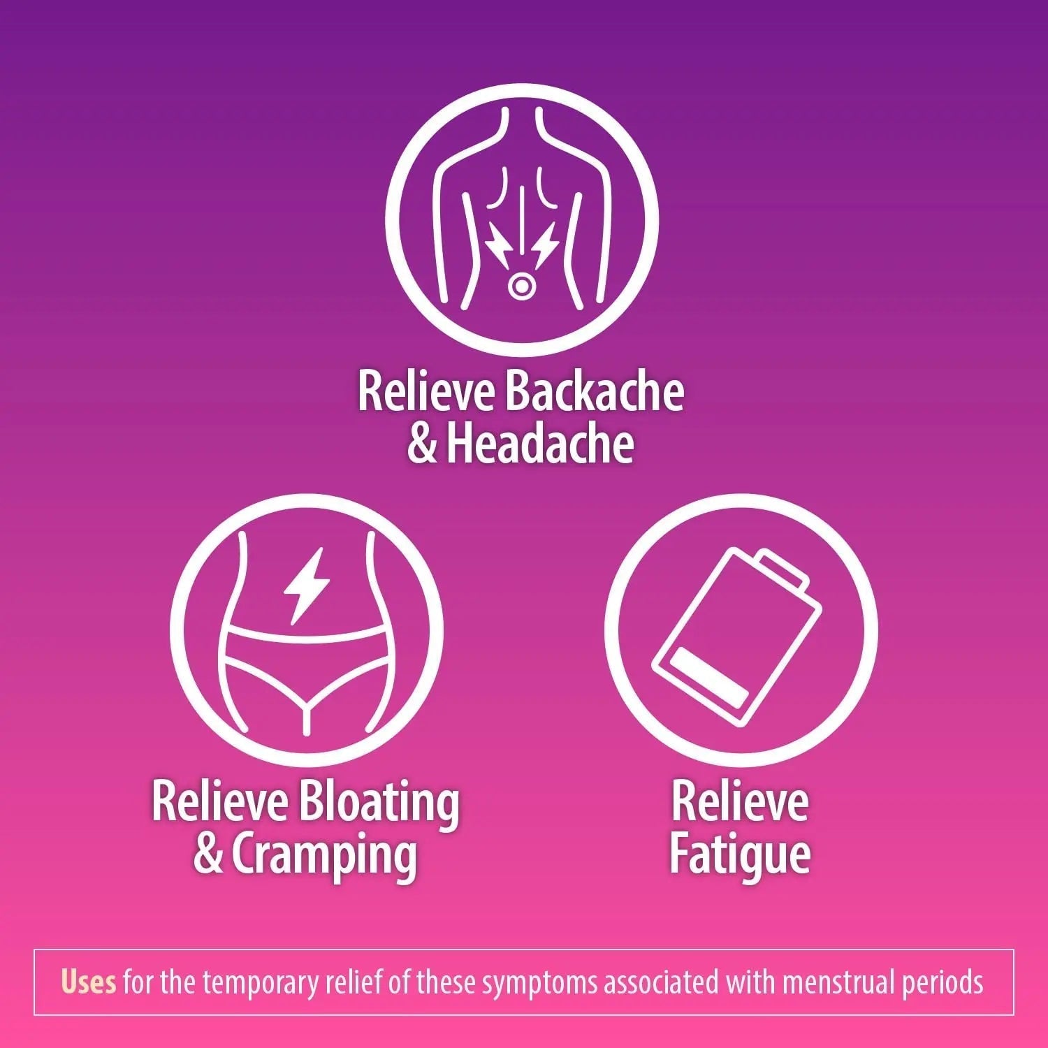 HealthA2Z® Menstrual Complete Pain Relief Tablets | Relieves Cramps, Bloating, Fatigue, Backache & Headache (120 Counts) (Pack of 2) HealthA2Z buy supplements canada