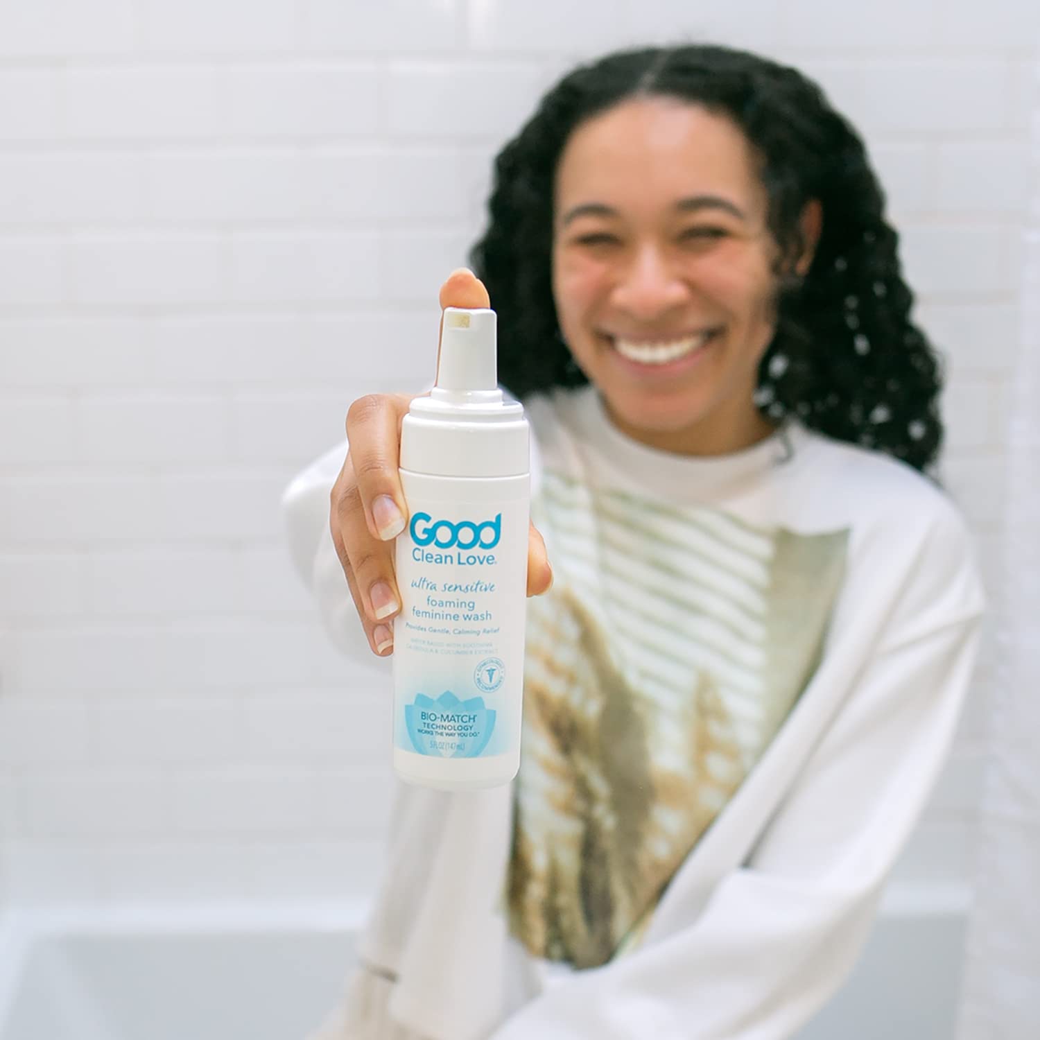 Good Clean Love Ultra Sensitive Foaming Feminine Wash, pH-Balanced Vaginal Soap for Women Good Clean Love buy supplements canada