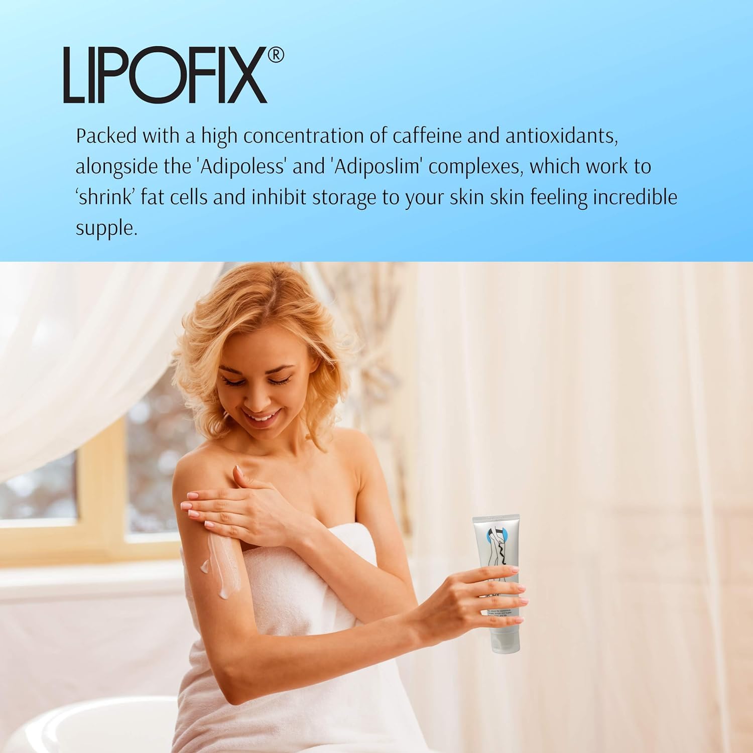 LIPOFIX Anti Cellulite Cream Luxurious Formula Body Contour Cream Effectively Tone LIPOFIX buy supplements canada