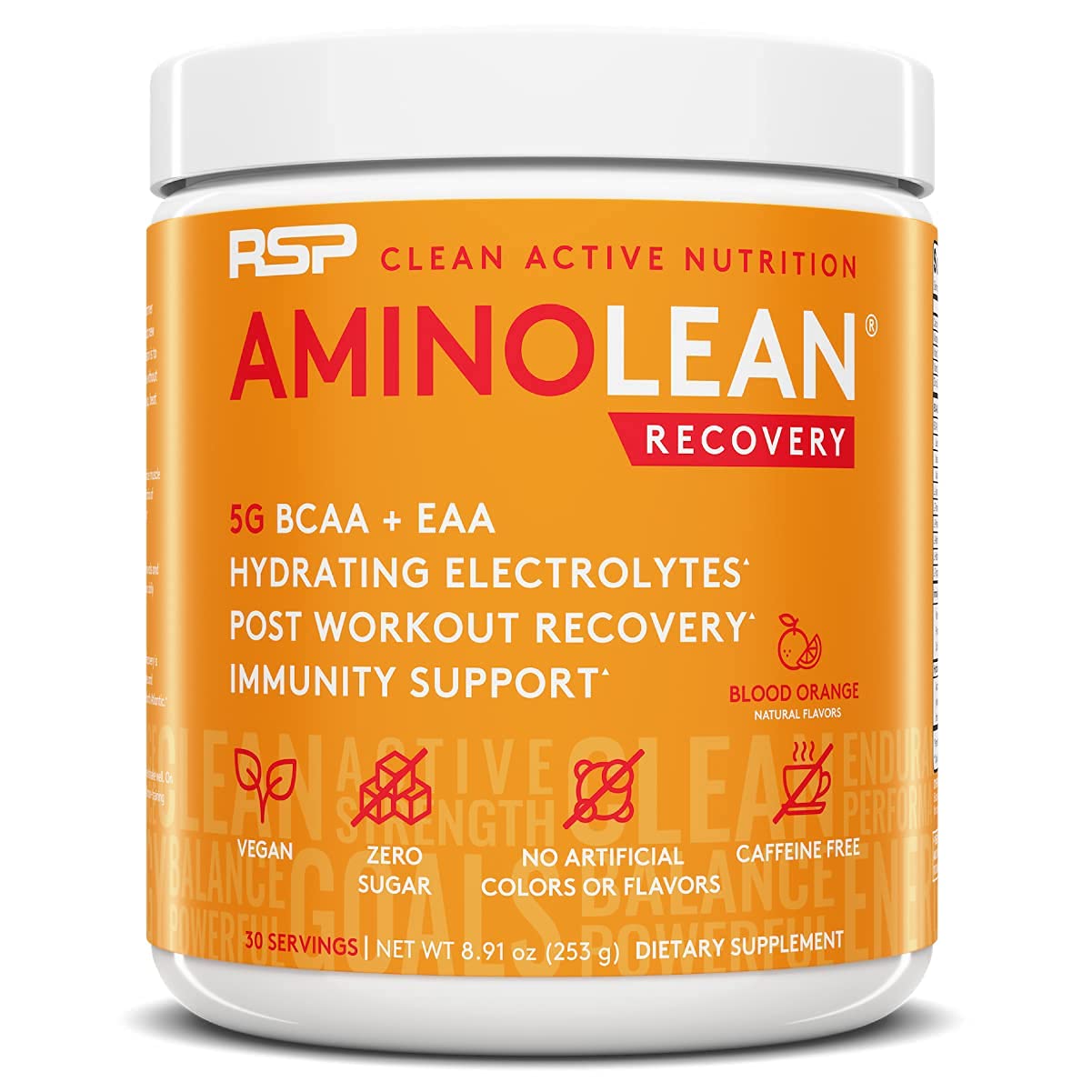 RSP NUTRITION Vegan AminoLean Pre Workout Energy (Pineapple Coconut 25 Servings) RSP NUTRITION buy supplements canada