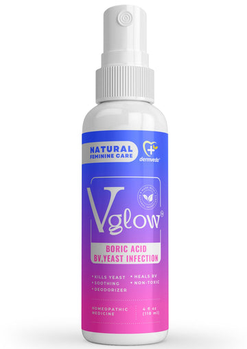 Dermveda Boric Acid BV Relief for Women - Natural Yeast Infection, Odor, Itch Relief Solution - Treats Yeast Infection Symptoms with Effective Boric Acid Formula. Dermveda buy supplements canada