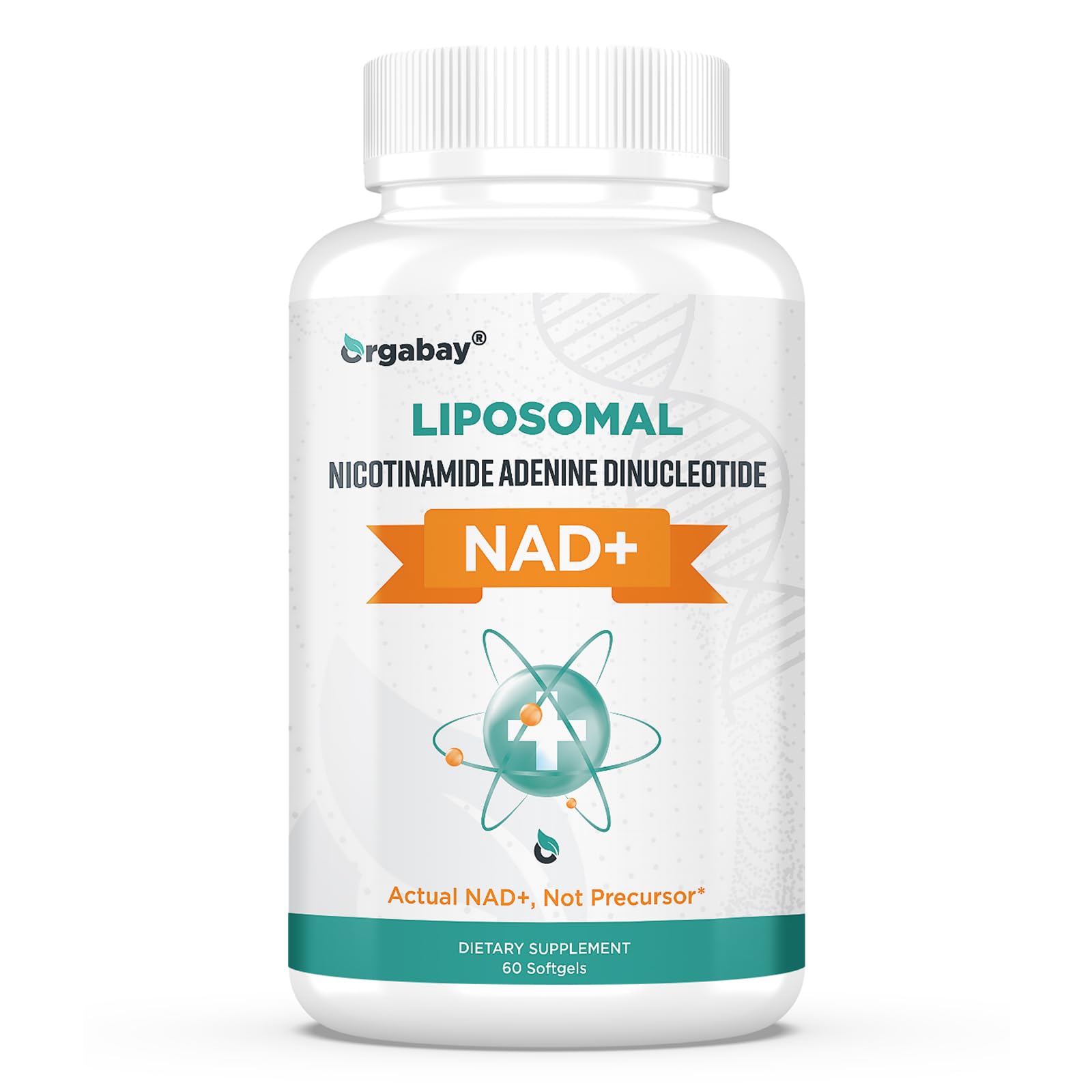 Orgabay Liposomal NAD+ Supplement 500 mg, High Absorption, Boost NAD+ with TMG 250 mg, Actual NAD Plus More Efficient Than Nicotinamide Riboside, Support Cellular Energy, Healthy Aging | 60 Softgels Orgabay buy supplements canada