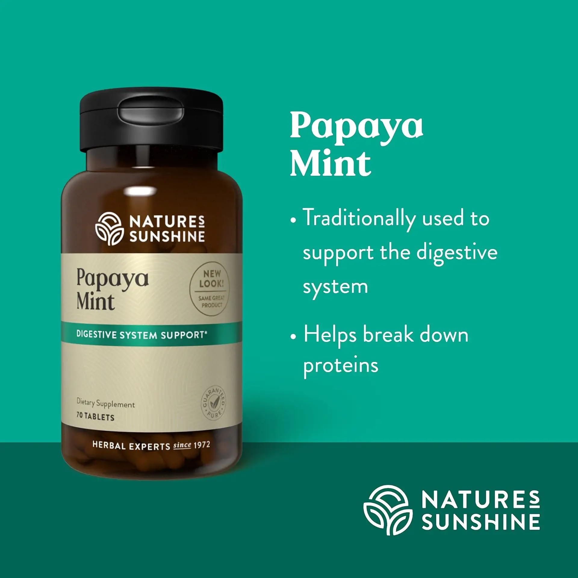 Papaya & Peppermint by Nature's Sunshine Nature's Sunshine buy supplements canada