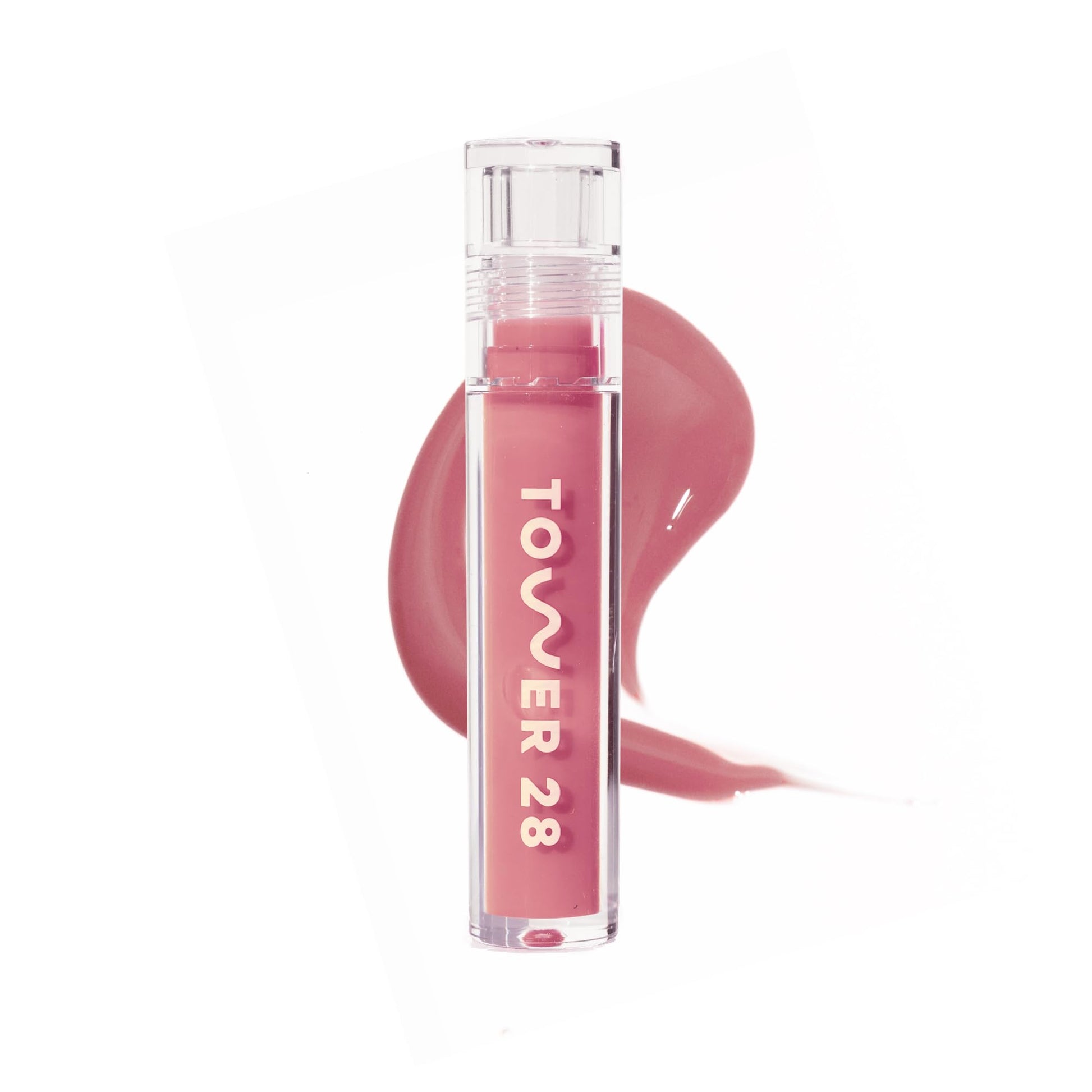 Tower 28 ShineOn Lip Gloss Jelly - Hydrating Tinted Lip Balm + Milky Gloss for Sensitive Lips - Non-Sticky + High-Shine Jelly Formula with Nourishing Oil Blend - Pistachio - Nude Pink (0.13) Tower 28 buy supplements canada