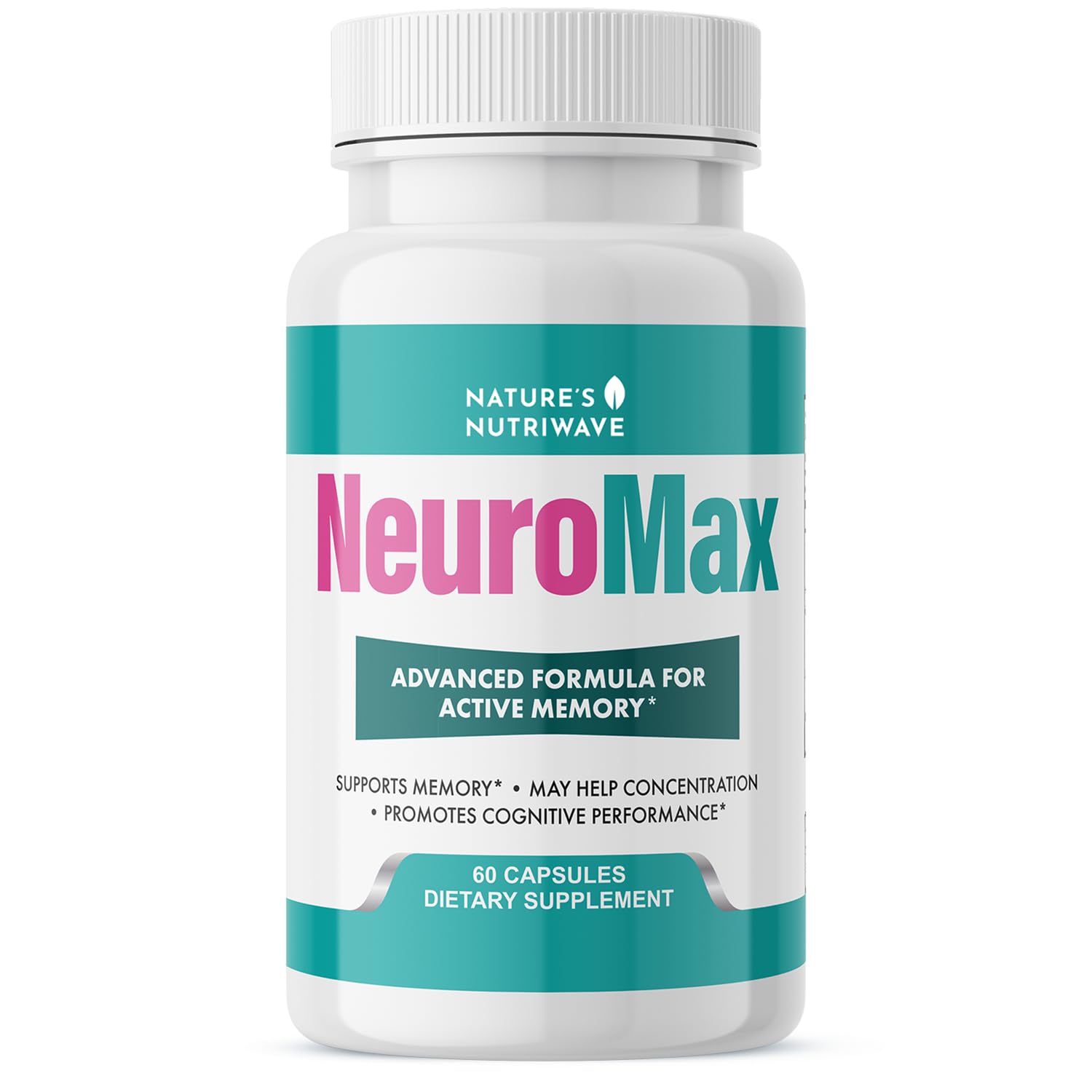 NeuroMax – Natural Herbal Blend with Passion Flower, Marshmallow Root & California Poppy – Non-GMO, Easy-to-Take Capsules, Made in USA, GMP Certified Facility - 60 Capsules, 1 Month Supply Nature’s NutriWave buy supplements canada