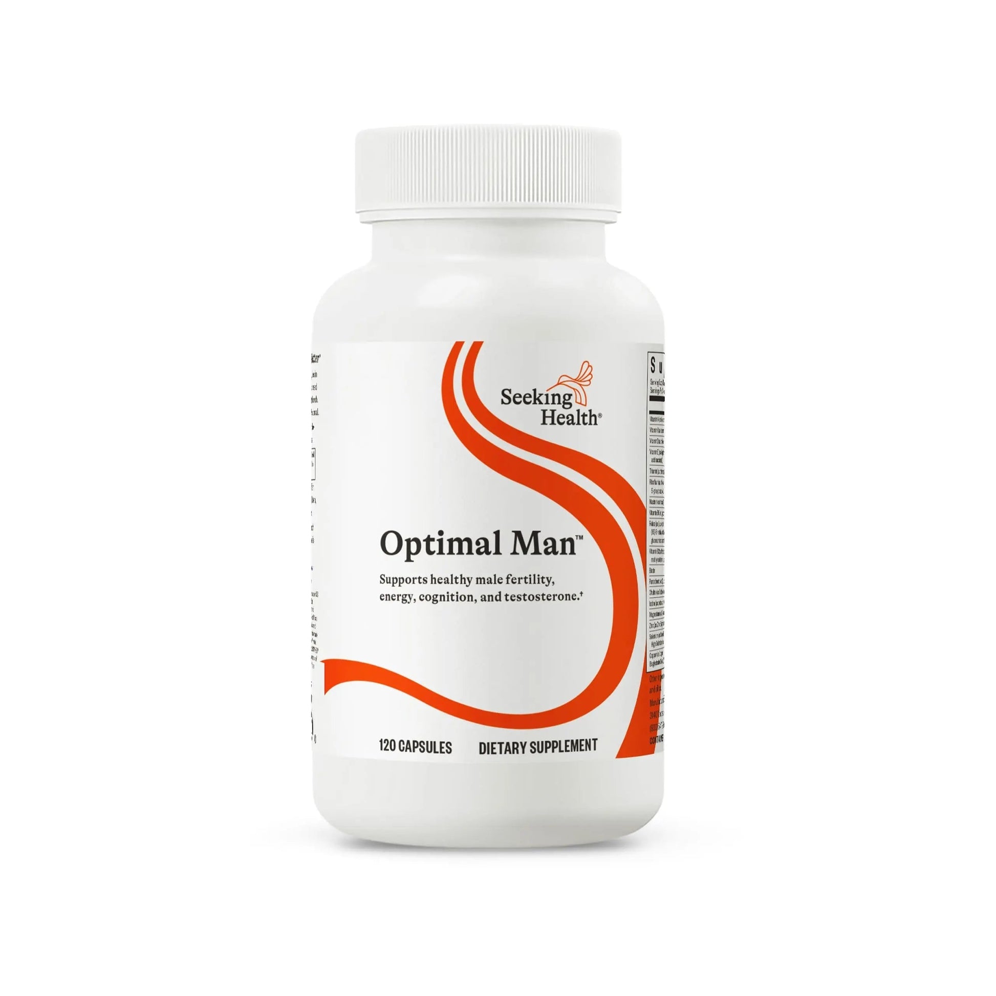 Seeking Health Optimal Man - Multivitamin Supplement with Zinc, Active Folate, & Alpha-Lipoic Acid - Multivitamin Supports Energy & Brain Health - Support Healthy Aging Seeking Health buy supplements canada
