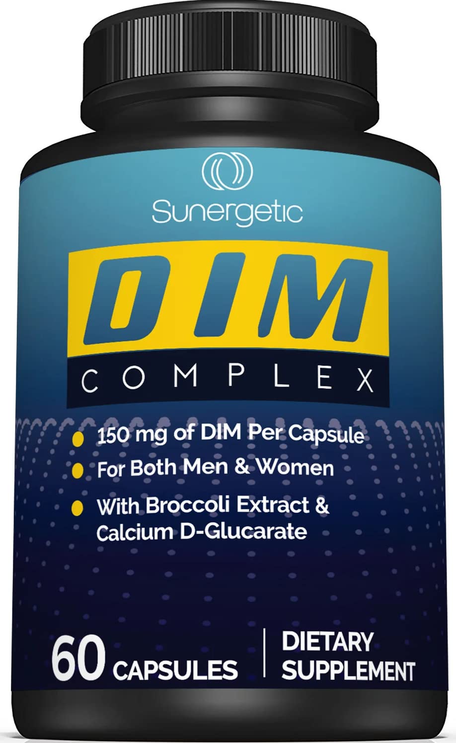 Premium DIM Supplement–Includes 150mg DIM (diindolylmethane), Broccoli, Calcium D Sunergetic buy supplements canada