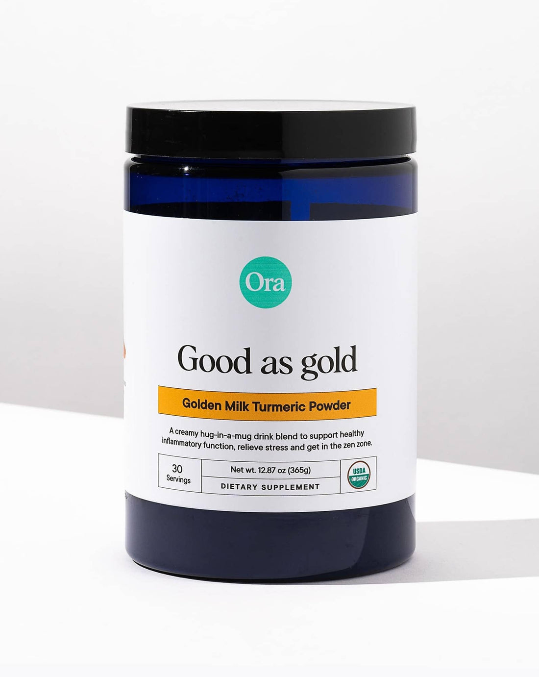 Ora Organic Golden Milk Powder - Ayurvedic Turmeric Powder with Organic Adaptogens - Ashwagandha, Reishi and Ginger | Organic, Gluten-Free, Soy-Free, Vegan, Non-GMO - Maple & Vanilla, 30 Servings Ora Organic buy supplements canada