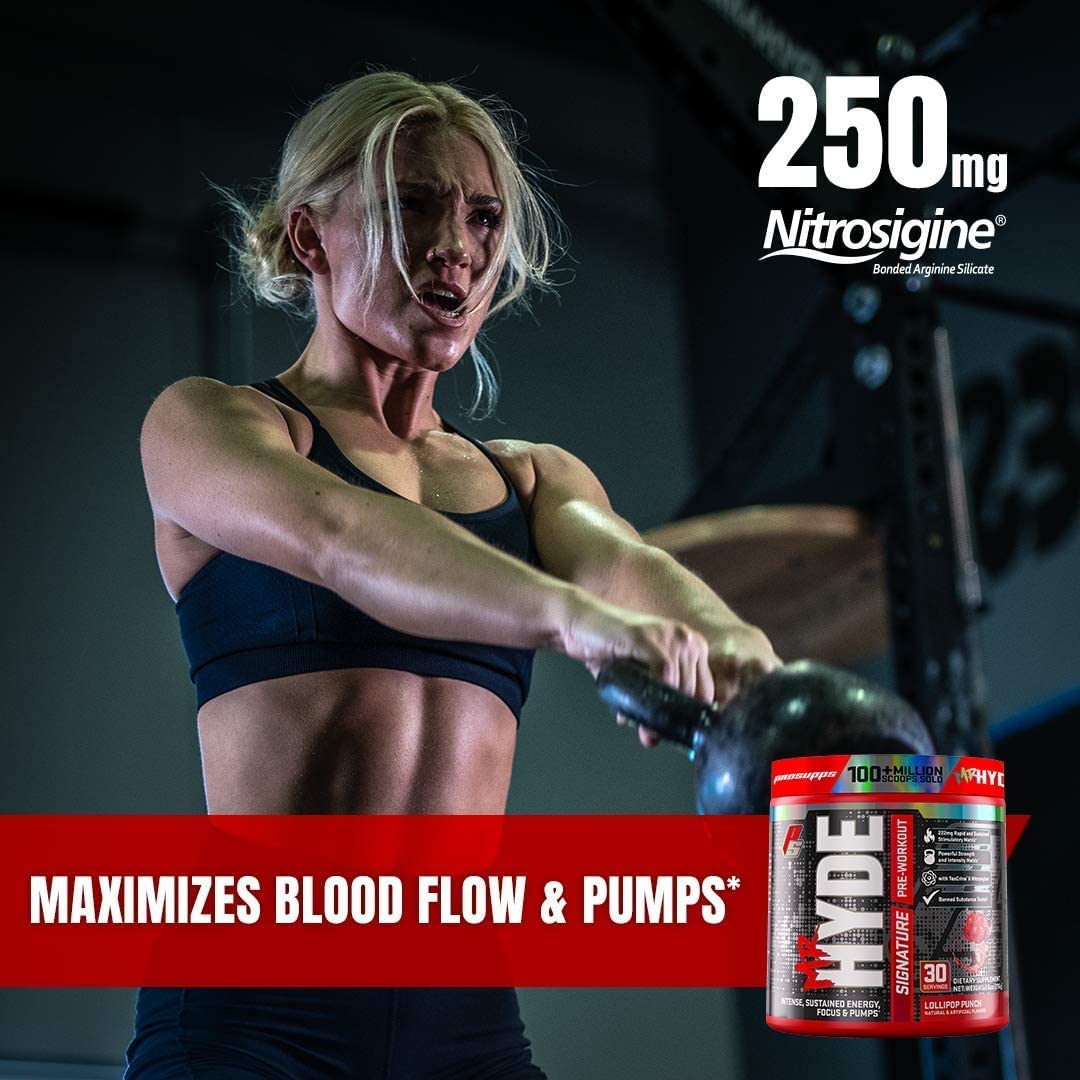 PROSUPPS Mr. Hyde Signature Blue Razz and Hyde Max Pump Blue Razz Bundle PROSUPPS buy supplements canada