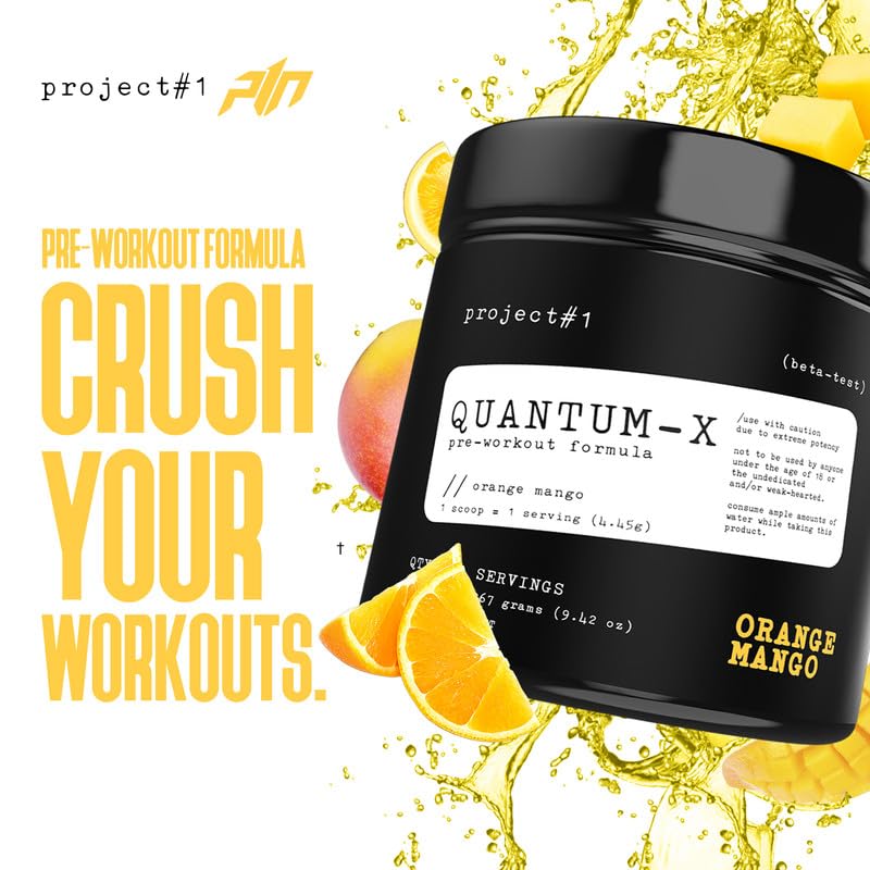 Project #1 Quantum-X Nutrition: Advanced Pre-Workout Powder for Men and Women Project #1 buy supplements canada