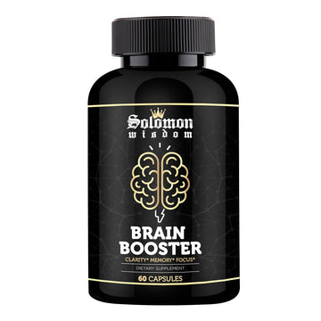 SOLOMON WISDOM Brain Booster – Nootropic Dietary Supplement for Memory Boost – 60 All-Natural Capsules to Enhance Focus & Improve Concentration & Clarity SOLOMON WISDOM buy supplements canada
