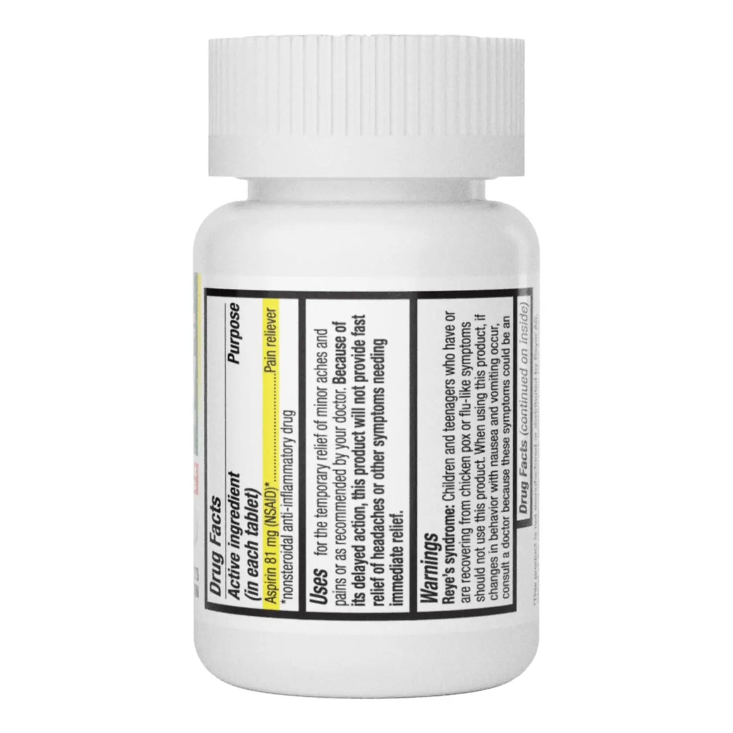 HealthA2Z® Aspirin 81 mg | DYE Free | Low Strength | 200 Counts | Pain Relief | Reduces Minor Aches Muscle Pain & Cramps | Fever Reducer | Reduces Headache | (NSAID) HealthA2Z buy supplements canada