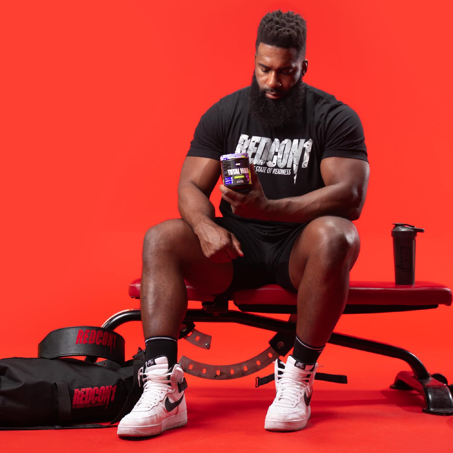 REDCON1 Total War Pre Workout - Beta Alanine + Citrulline Malate Keto Friendly Preworkout for Men & Women with 320mg of Caffeine - Fast Acting -Blue Lemonade (30 Servings) REDCON1 buy supplements canada