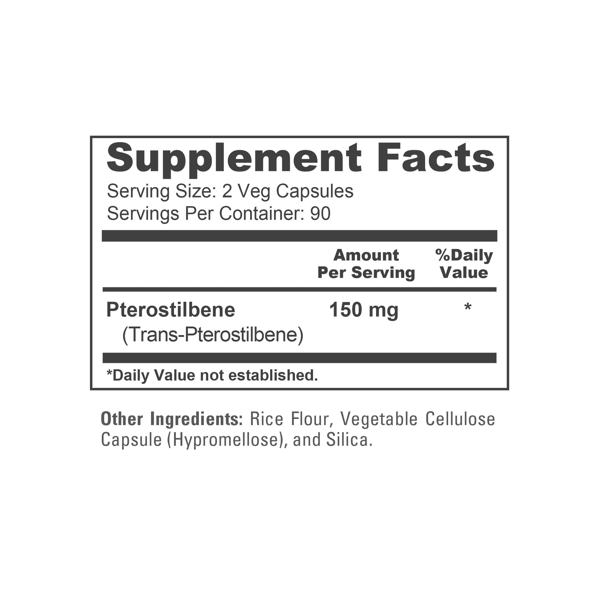 NusaPure Pterostilbene 150mg 180 Veggie Caps (Non-GMO, Vegan) NusaPure buy supplements canada