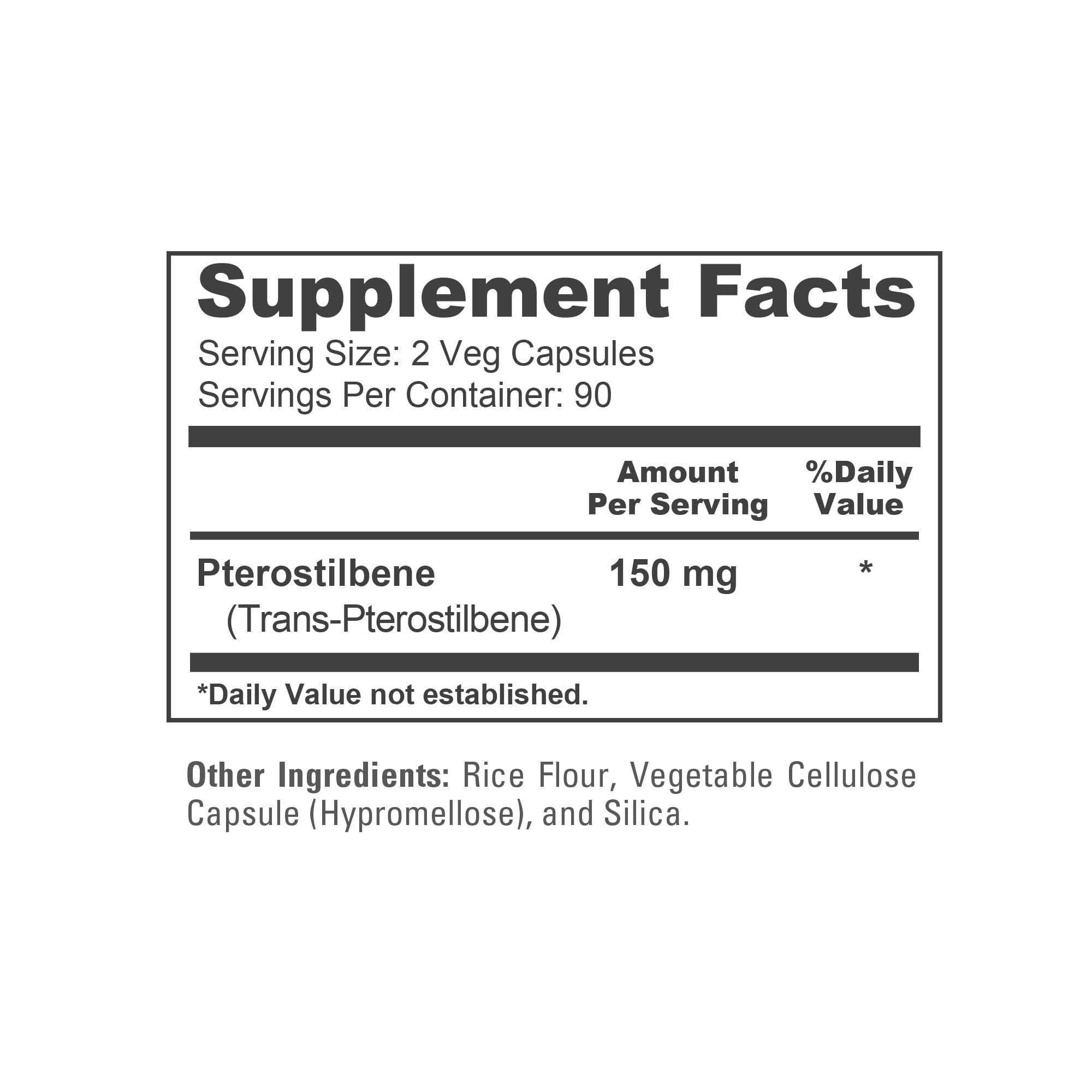 NusaPure Pterostilbene 150mg 180 Veggie Caps (Non-GMO, Vegan) NusaPure buy supplements canada